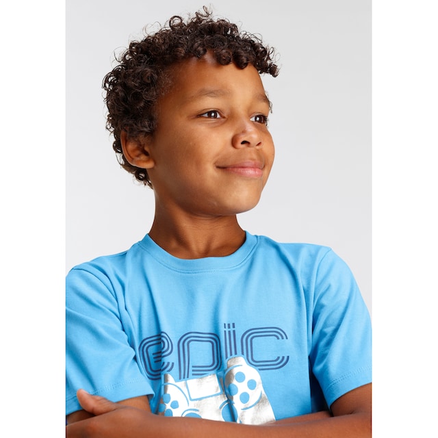 KIDSWORLD T-Shirt »EPIC GAMING«, Folienprint online kaufen | BAUR