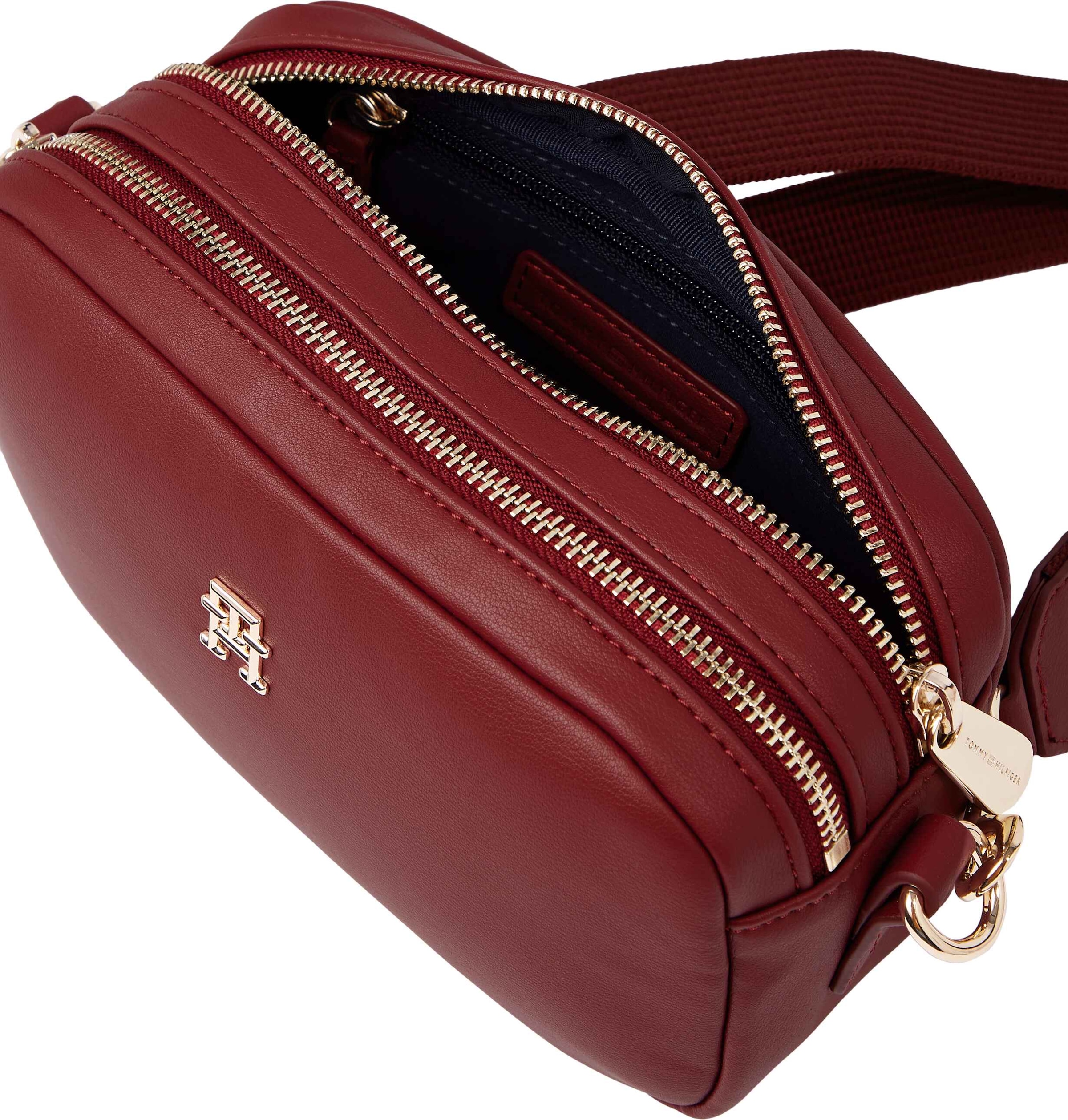 Tommy Hilfiger Umhängetasche »Women POPPY REFORM CAMERA BAG Crossover«, (2 tlg., mit abnehmbarem Schulterriemen), Crossbody-Bag