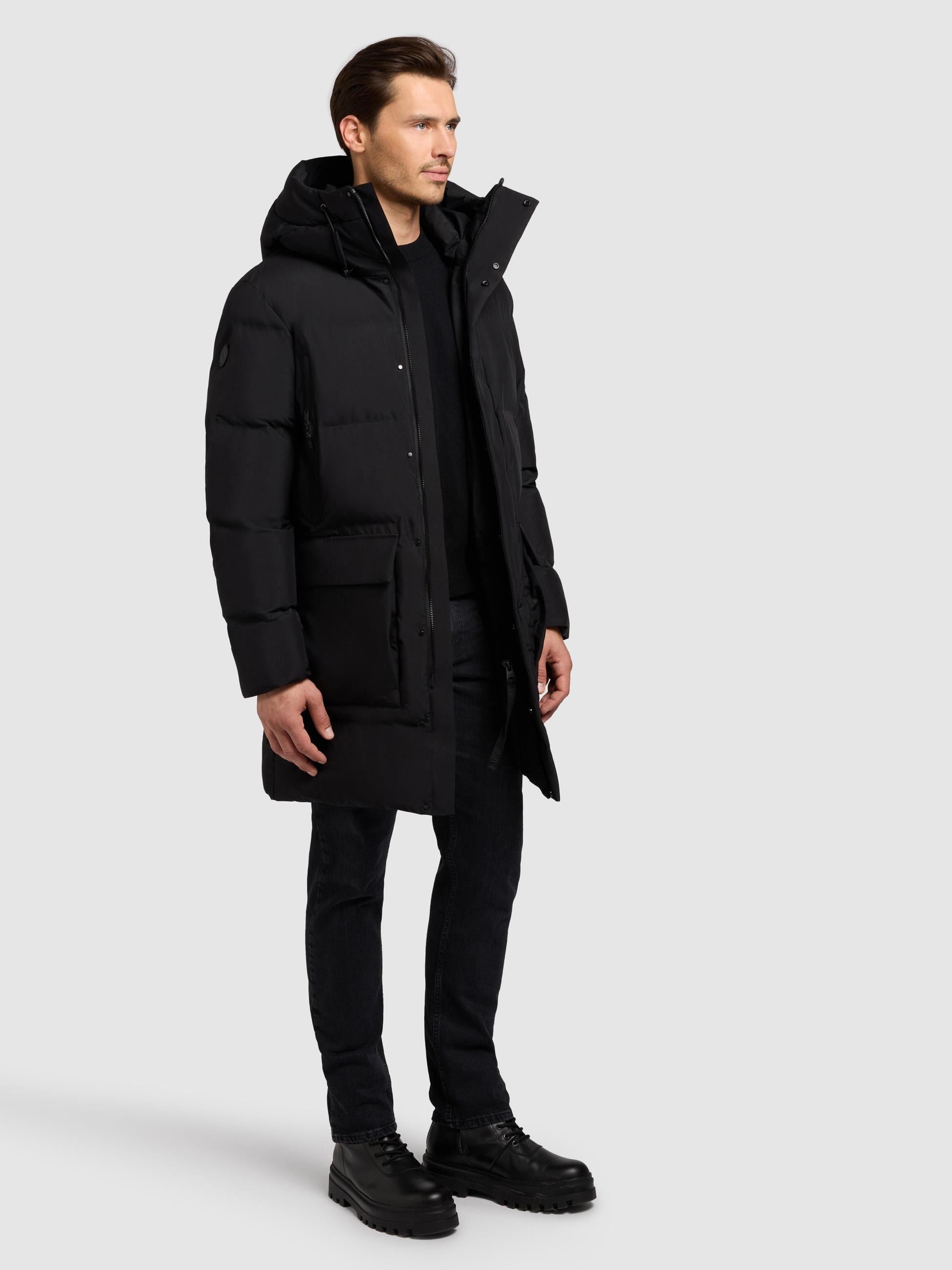 khujo Wintermantel »Winer3« Warmer gefütterter Mantel mit Kapuze