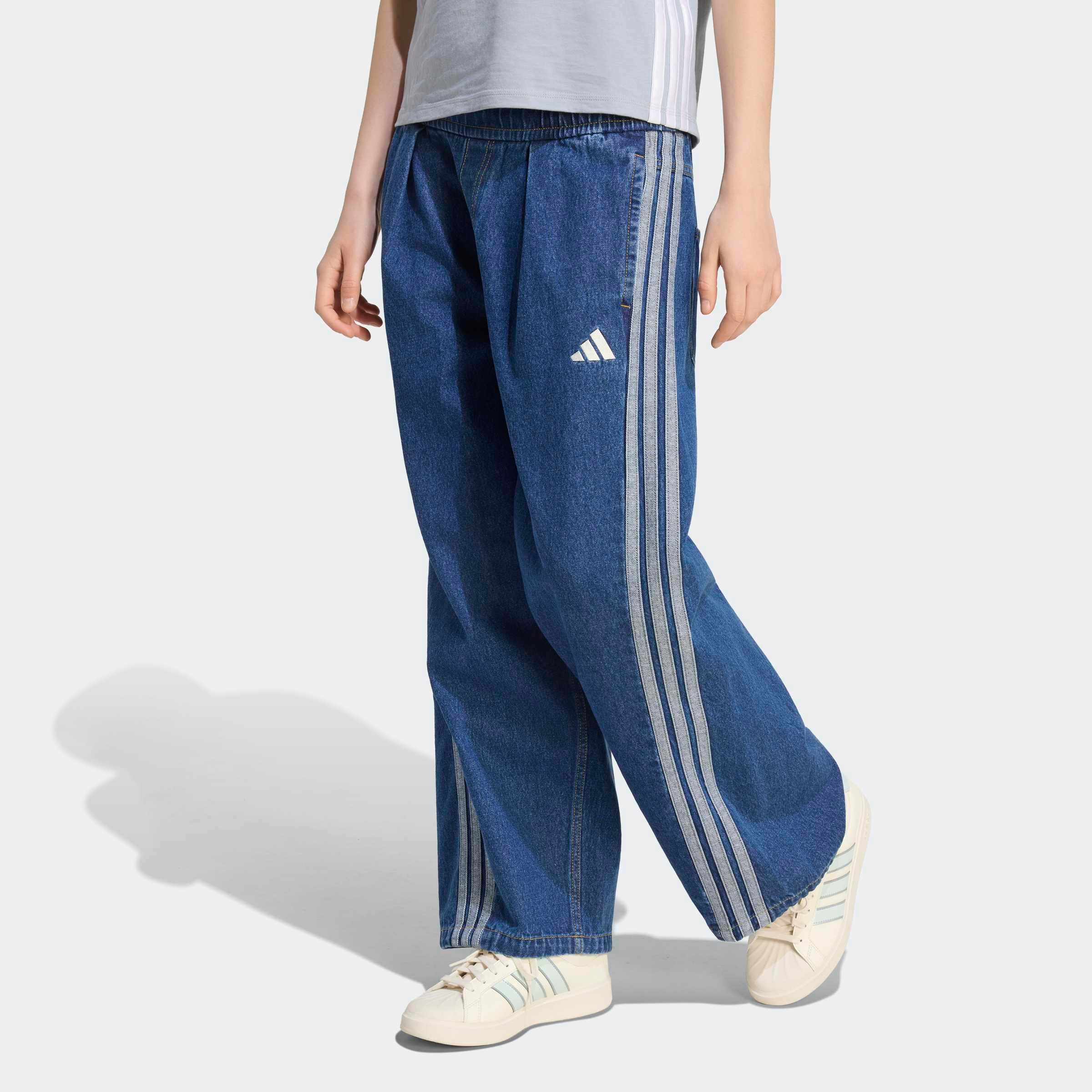 adidas Sportswear Sporthose "STADIUM, LOCKERE PASSFORM, VERWASCHENE OPTIK" mit lockerer Passform, aus Baumwolle