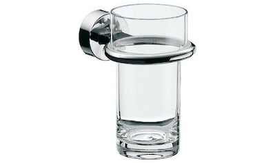 Emco Zahnputzbecher »Emco Rondo2«, (Set, 2 St.), klares Glas, verchromt kaufen