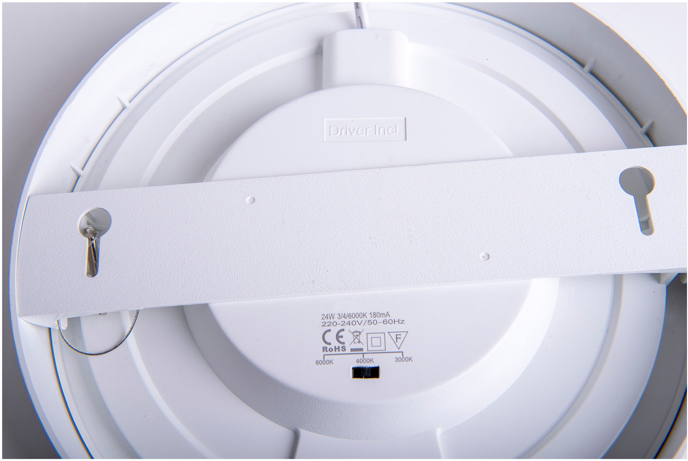 näve LED Einbauleuchte »Komplex« LED-Modul 1 Stk. Kaltweiß | Neutralweiß | Warmweiß auch Aufbau, CCT, Lichtfarbe über Geräteschalter einstellbar, rund