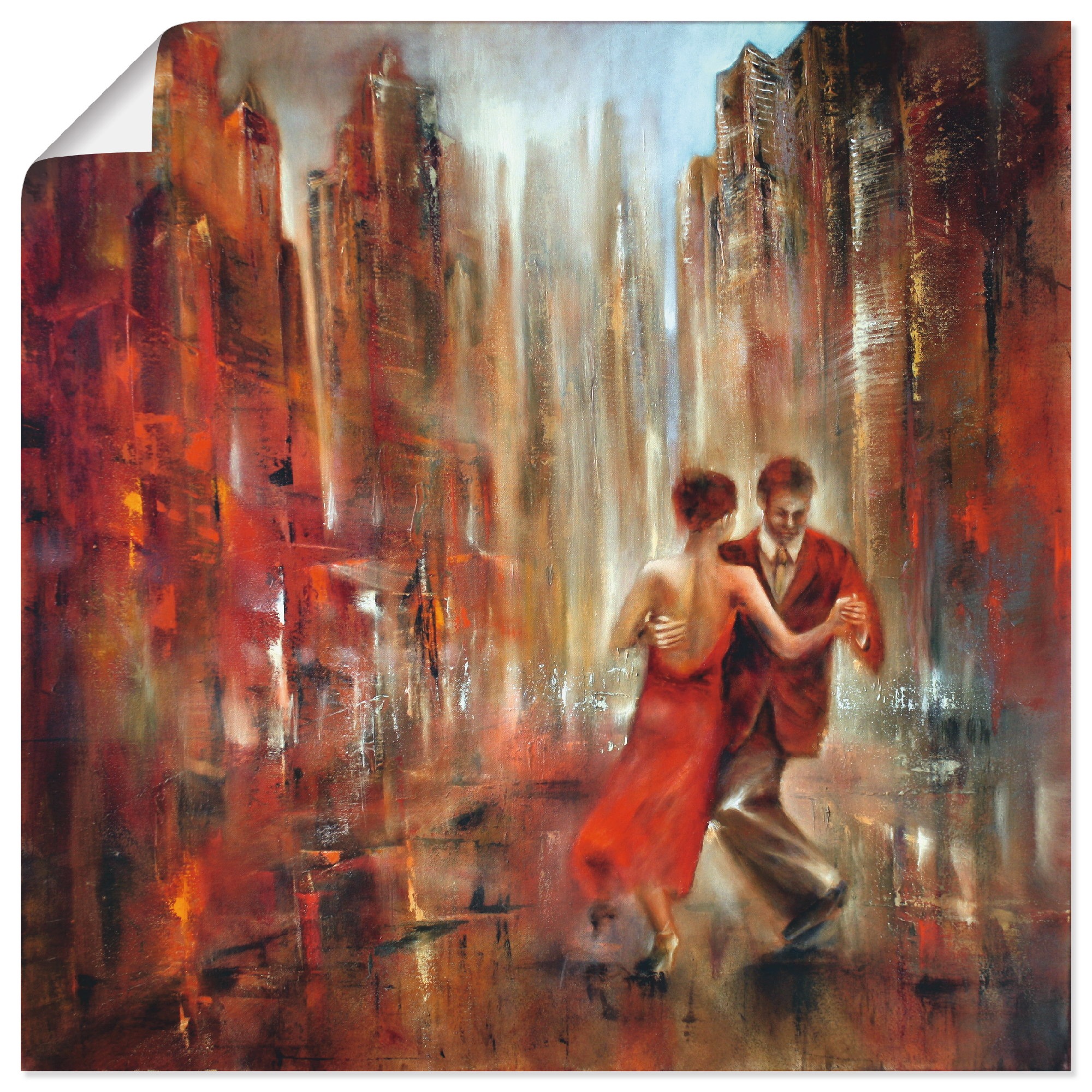 Artland Wandbild "Tango", Sport, (1 St.), als Alubild, Outdoorbild, Leinwan günstig online kaufen