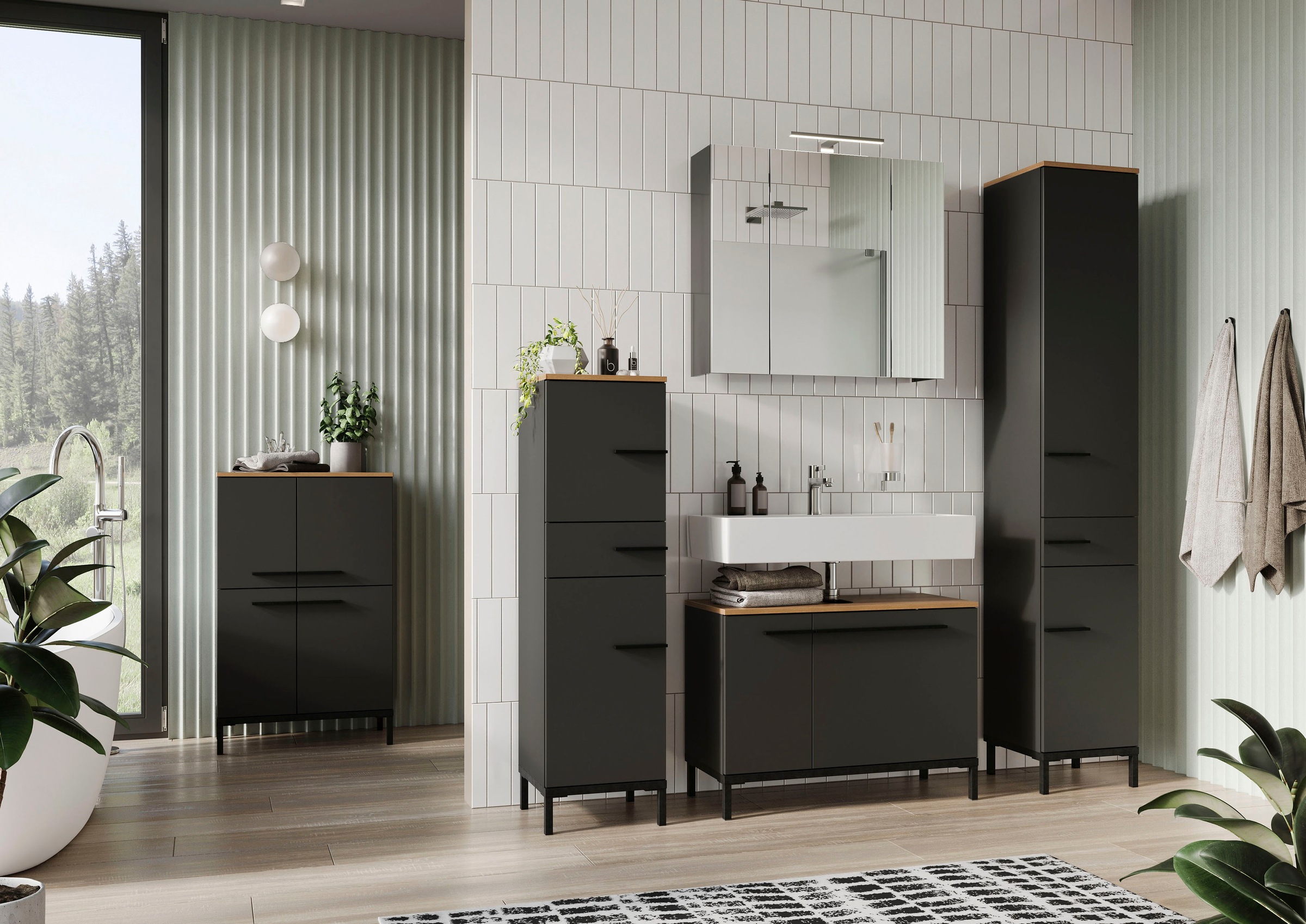 GERMANIA Badmöbel-Set "Yonkers" günstig online kaufen