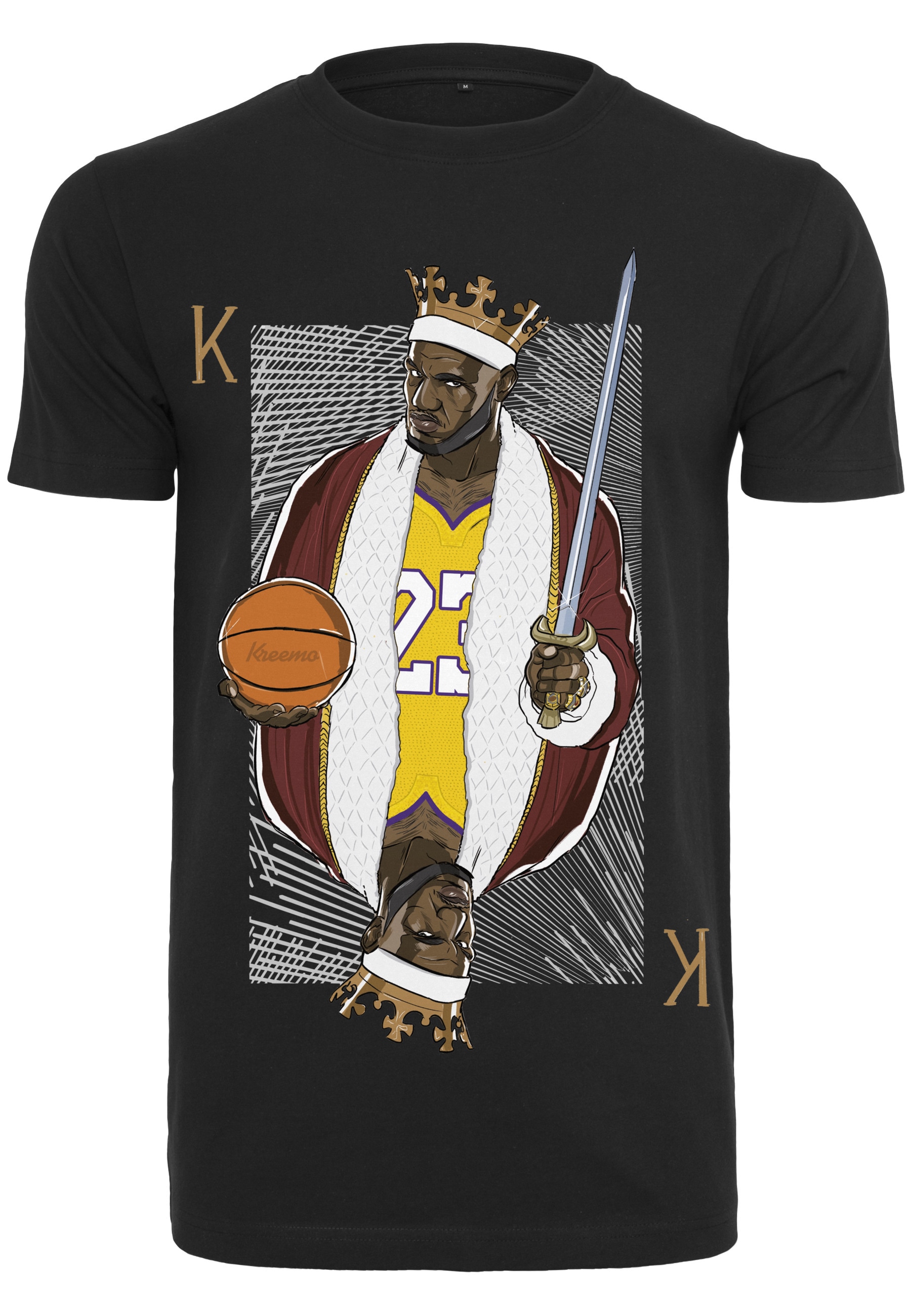 MisterTee T-Shirt "MisterTee Damen Ladies King James LA Tee" 1 Stk. günstig online kaufen