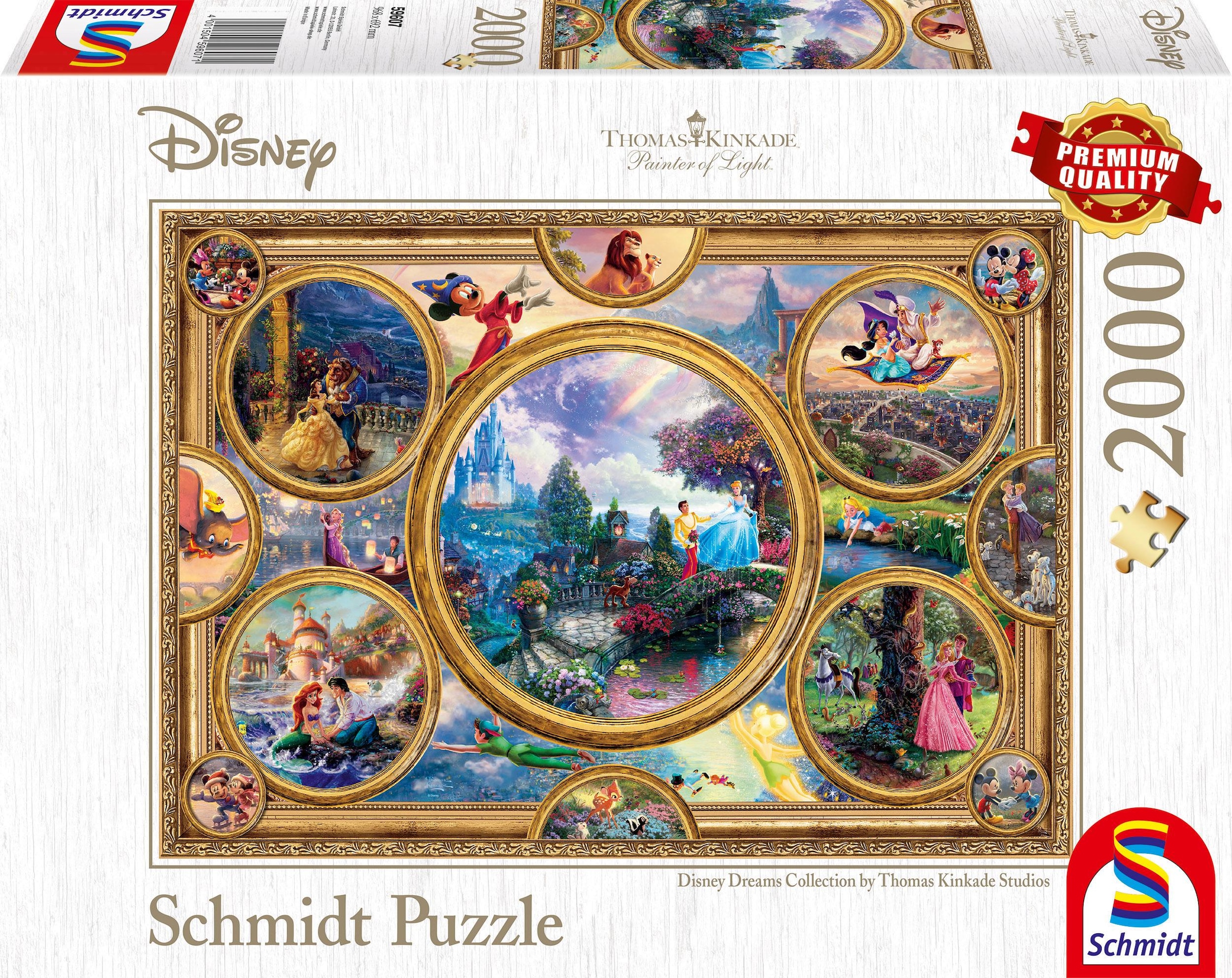 Schmidt Spiele Puzzle »Disney, Collage«, Made in Germany