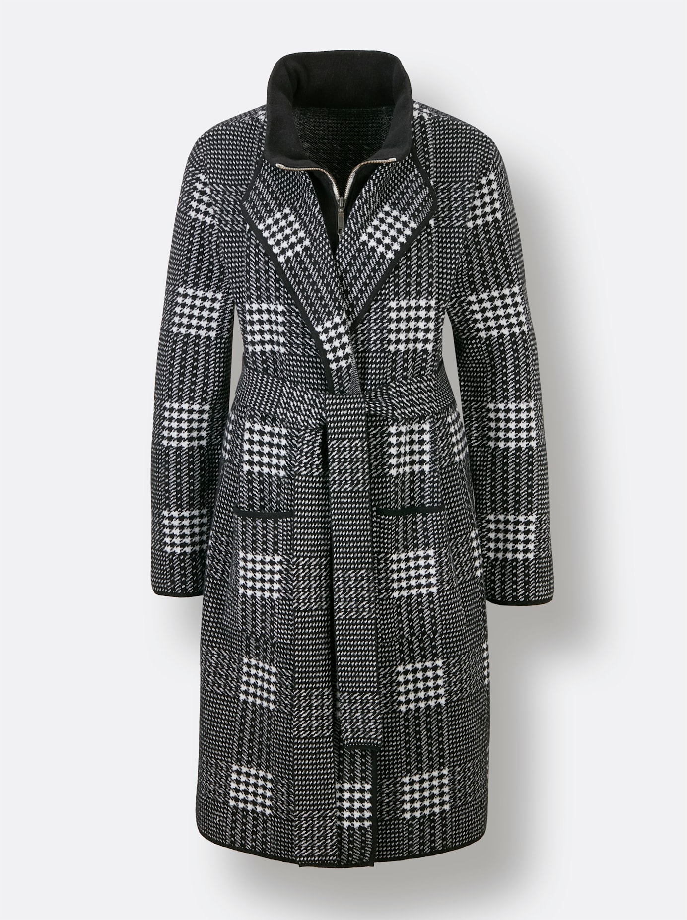 CREATION L PREMIUM Jacquardstrickjacke