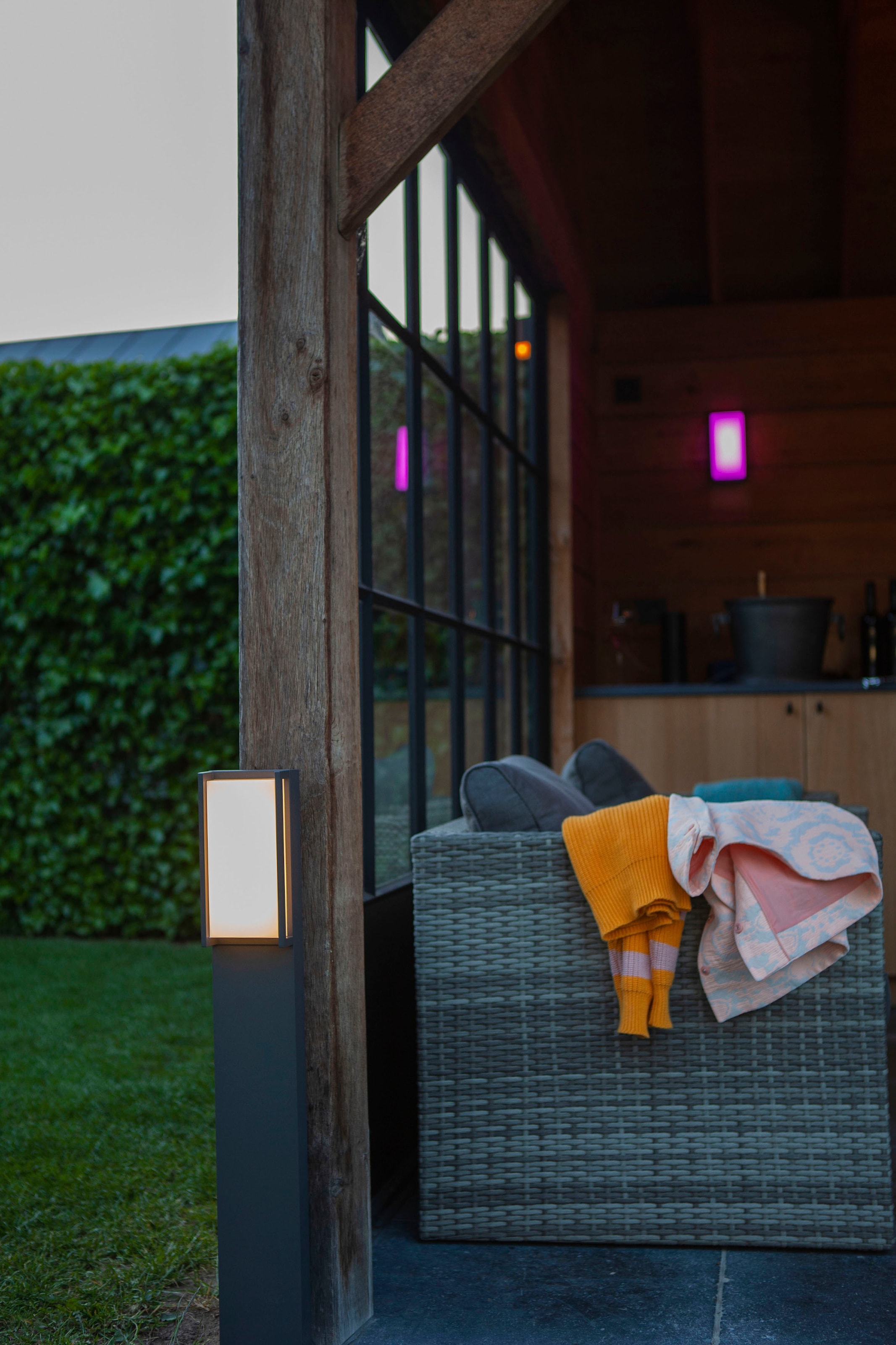 LUTEC Smarte LED-Leuchte »QUBO«, Leuchtmittel LED-Modul | LED fest integriert, Smart-Home