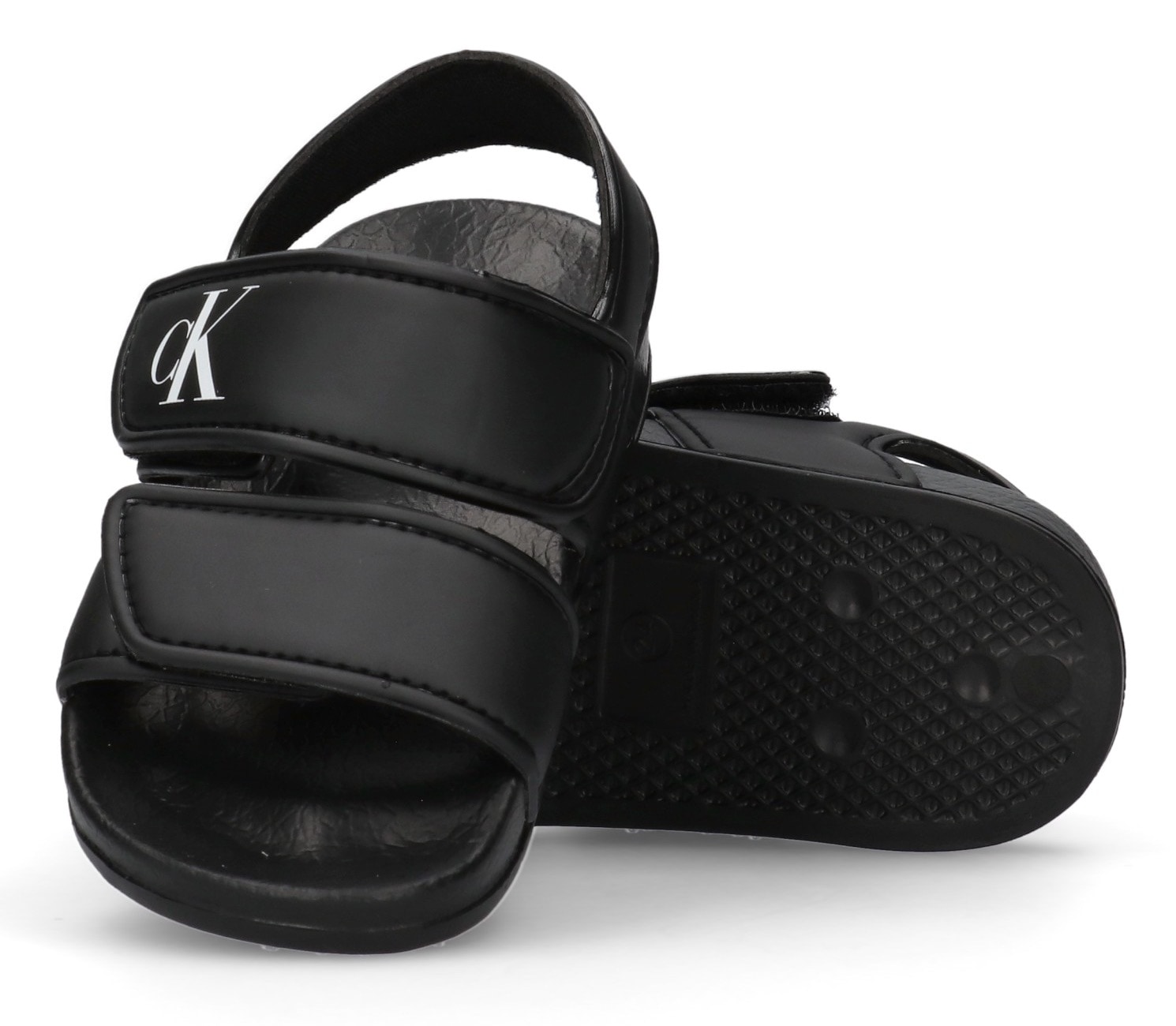 Calvin Klein Jeans Sandale, Badesandale, Wasserschuh, Klettschuh mit robuster Innensohle