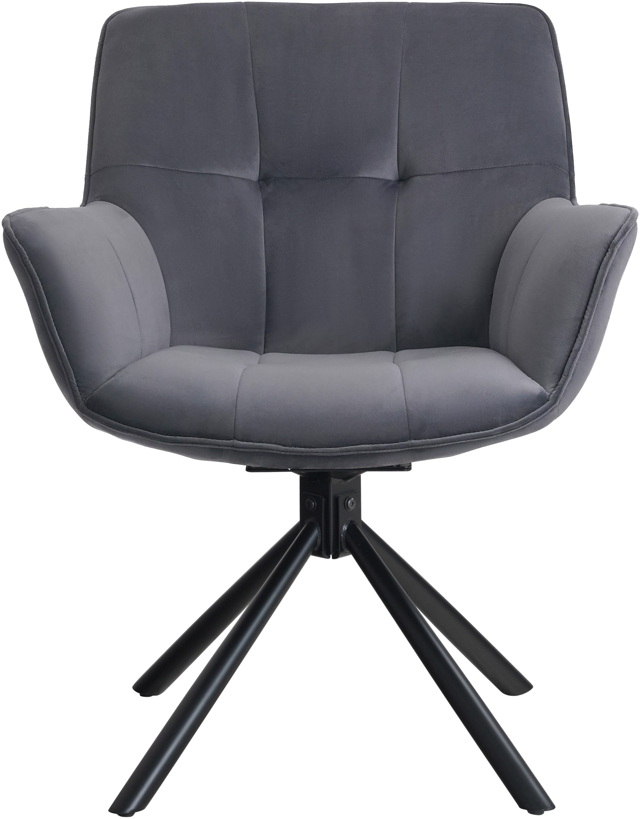 Thumbnail - Guido Maria Kretschmer Home&Living Drehstuhl "Lika, TOPSELLER, OTTOs Choice" () 2er Set, 360 Grad Drehfunktion, Samtpols...