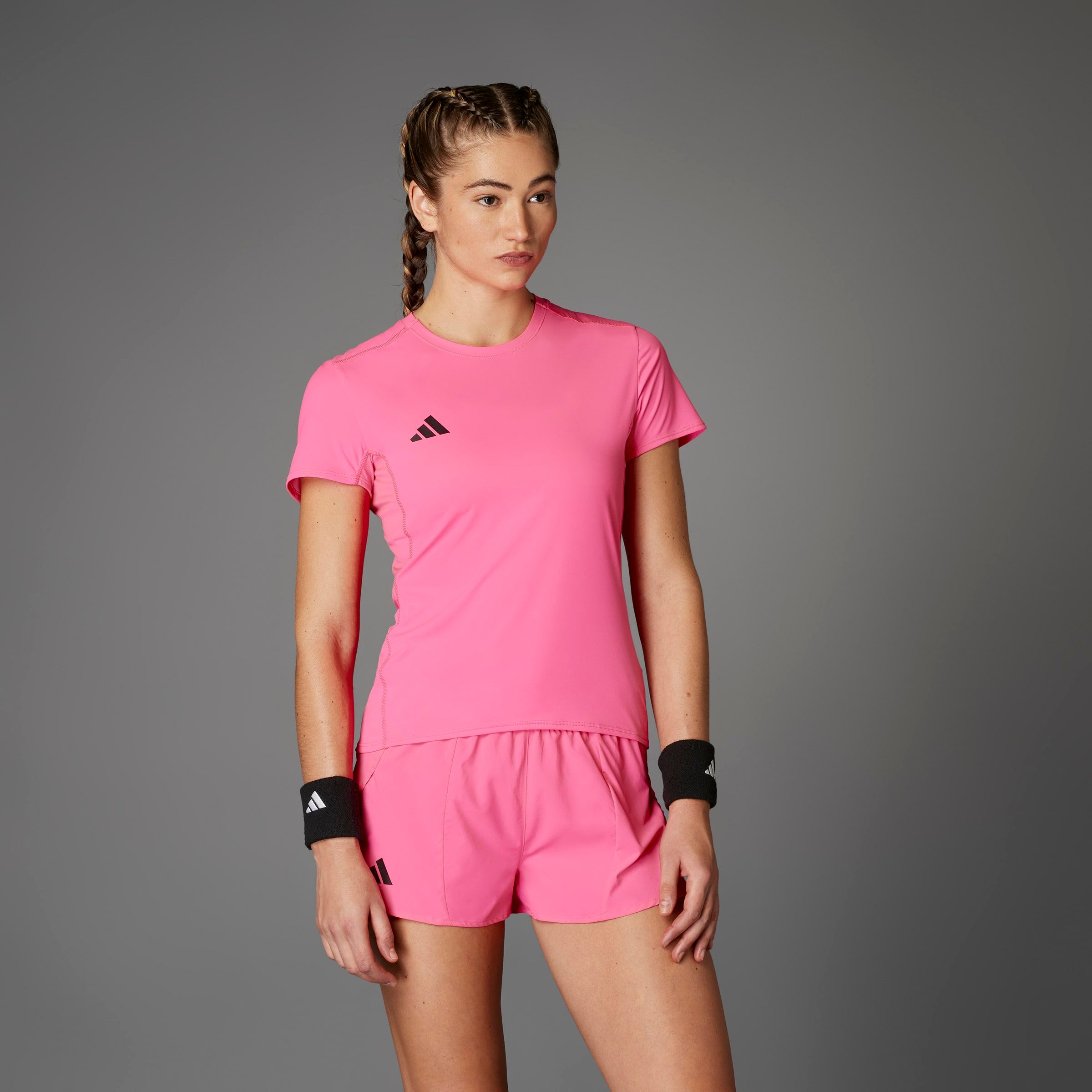 adidas Performance Laufshirt "ADIZERO ESSENTIALS RUNNING" für Erwachsene, ohne Verschluss, mit Rundhalsausschnitt