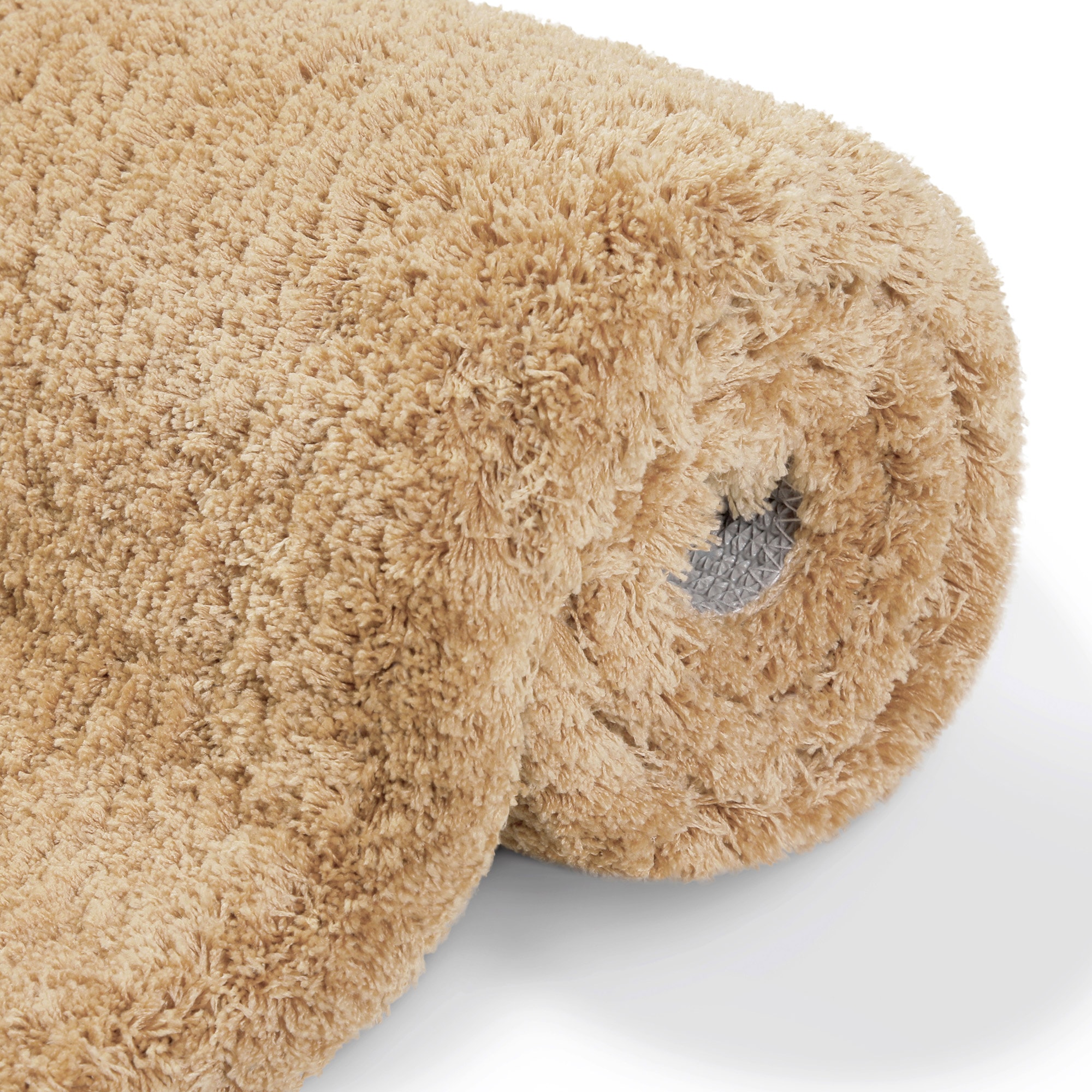 my home Badematte »Kaarin«, rutschhemmend beschichtet, schnell trocknend, Badteppich, getuftet, flauschig, hochflor, große Farbauswahl