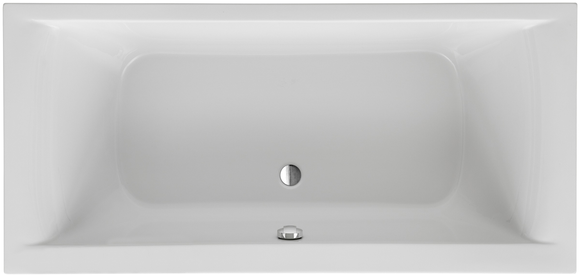 OTTOFOND Badewanne "Set Duobadewanne" Höhe 58 cm 1700/750 mm, Duobadewanne