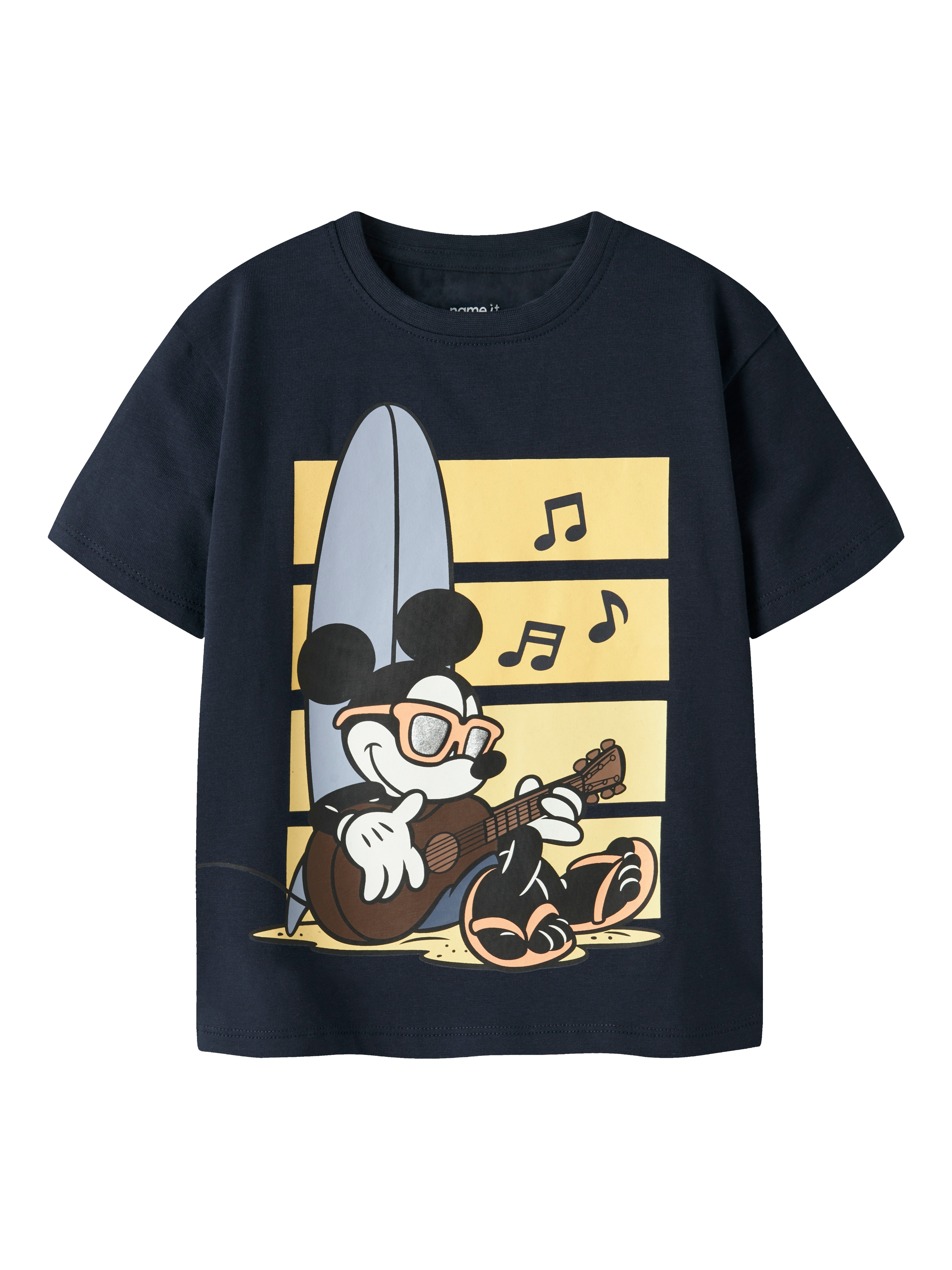Name It T-Shirt "NMMART MICKEY SS NREG TOP BOX WDI" Baumwollmischung, regular fit
