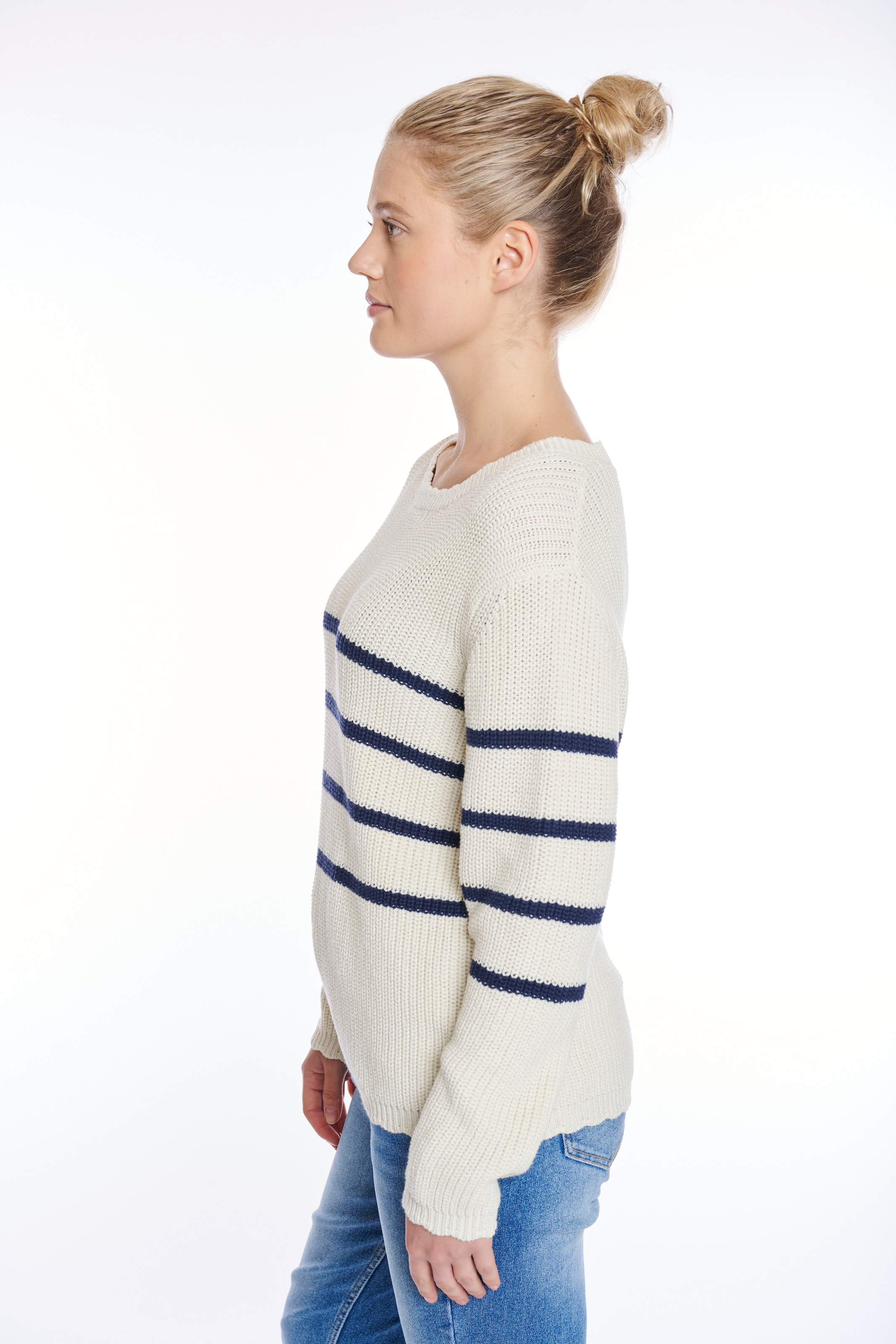 HaILY’S Strickpullover »LS C SK Vi44olet«