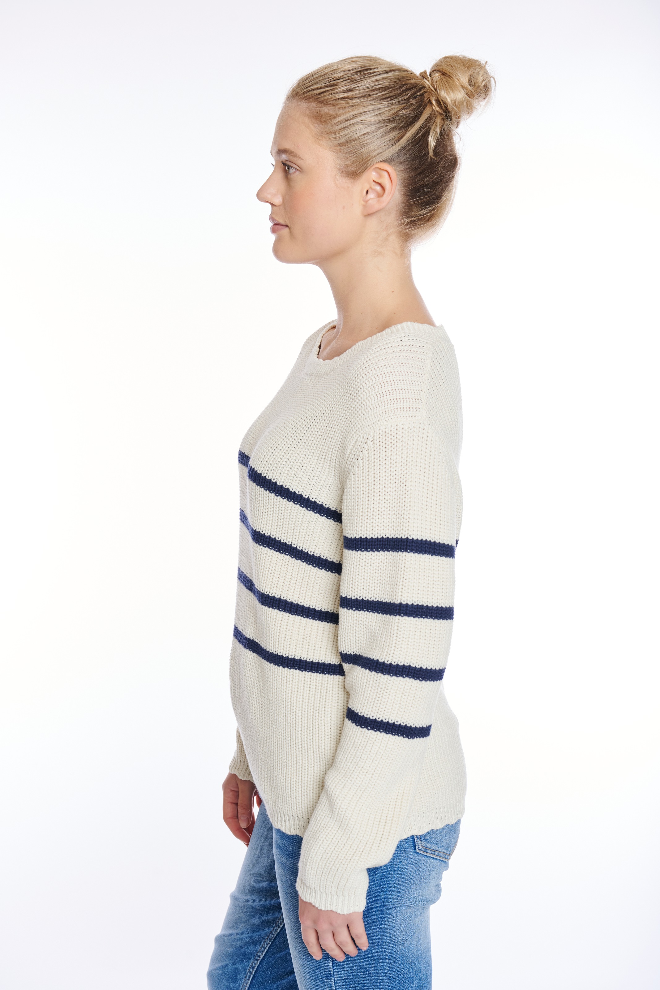 HaILY’S Strickpullover "LS C SK Vi44olet" günstig online kaufen