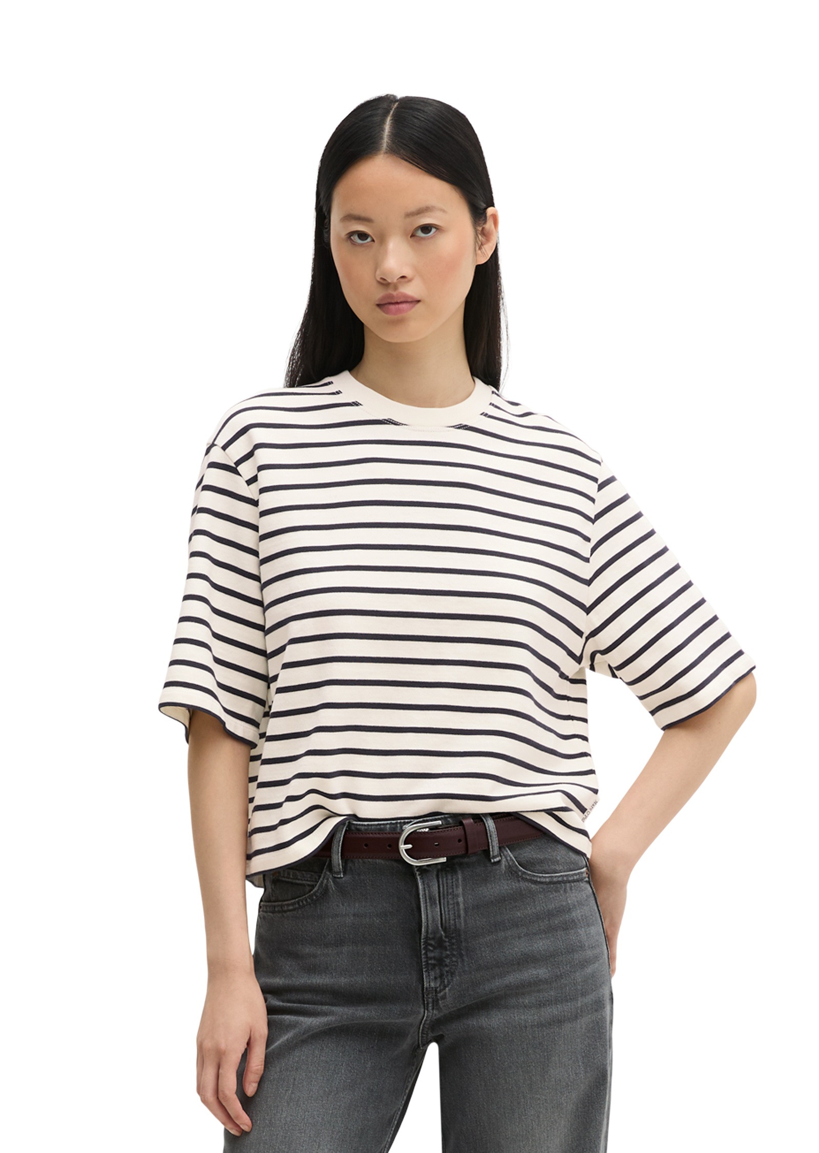 Marc OPolo T-Shirt "aus Light Sweat"