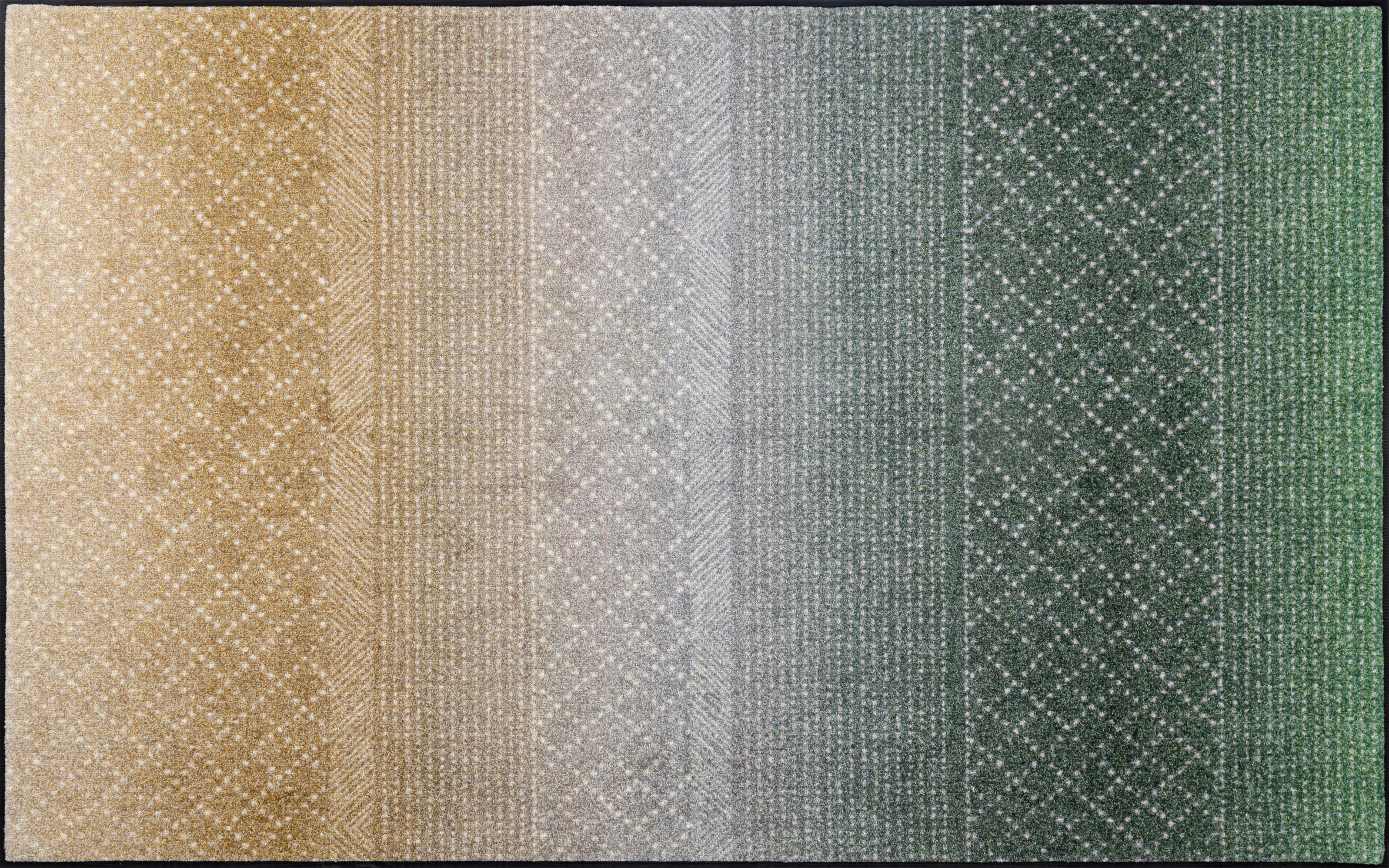 wash+dry by Kleen-Tex Teppich "Green Desert" rechteckig 7 mm Höhe