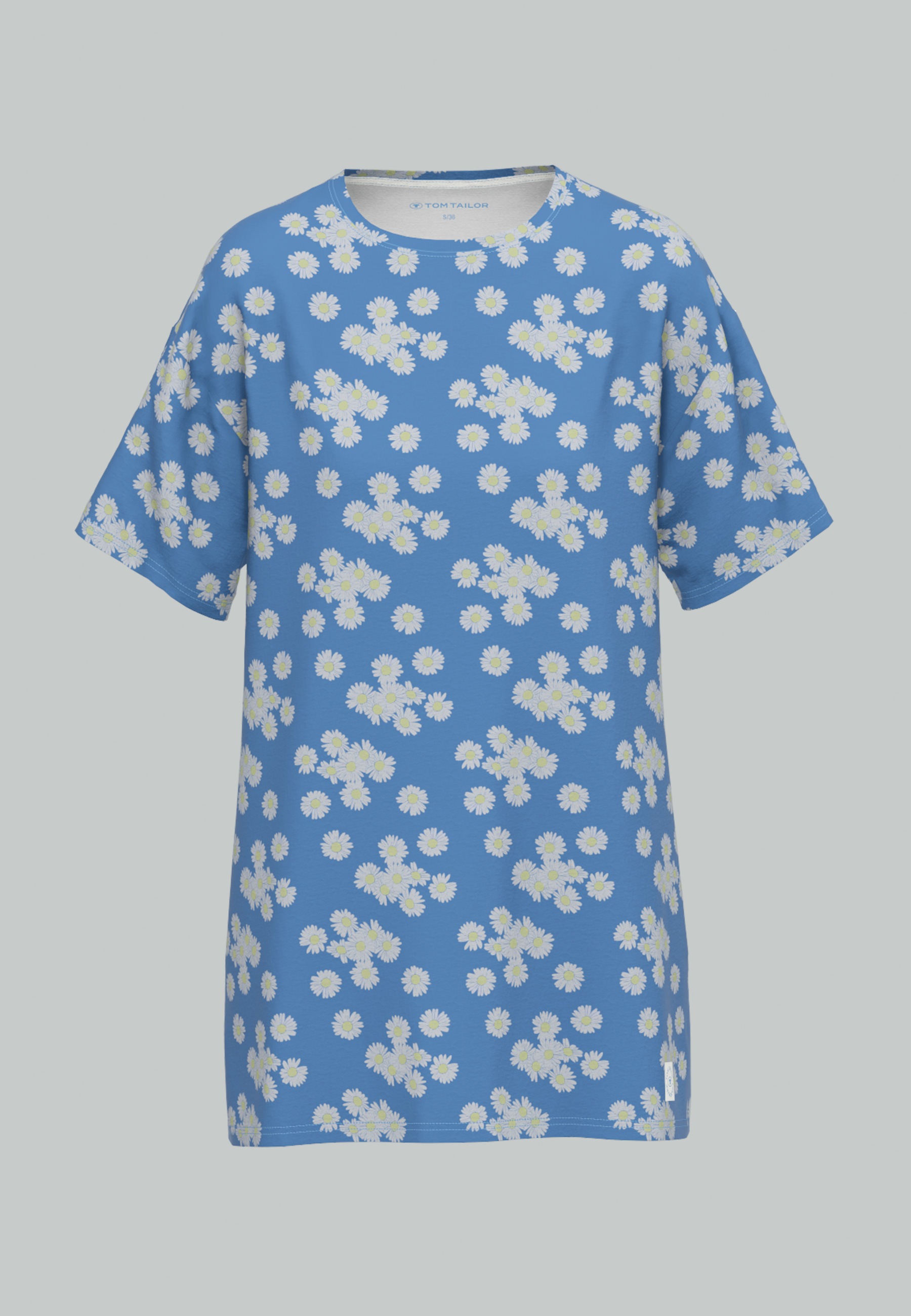 TOM TAILOR Nachthemd, mit floralem Allover-Print
