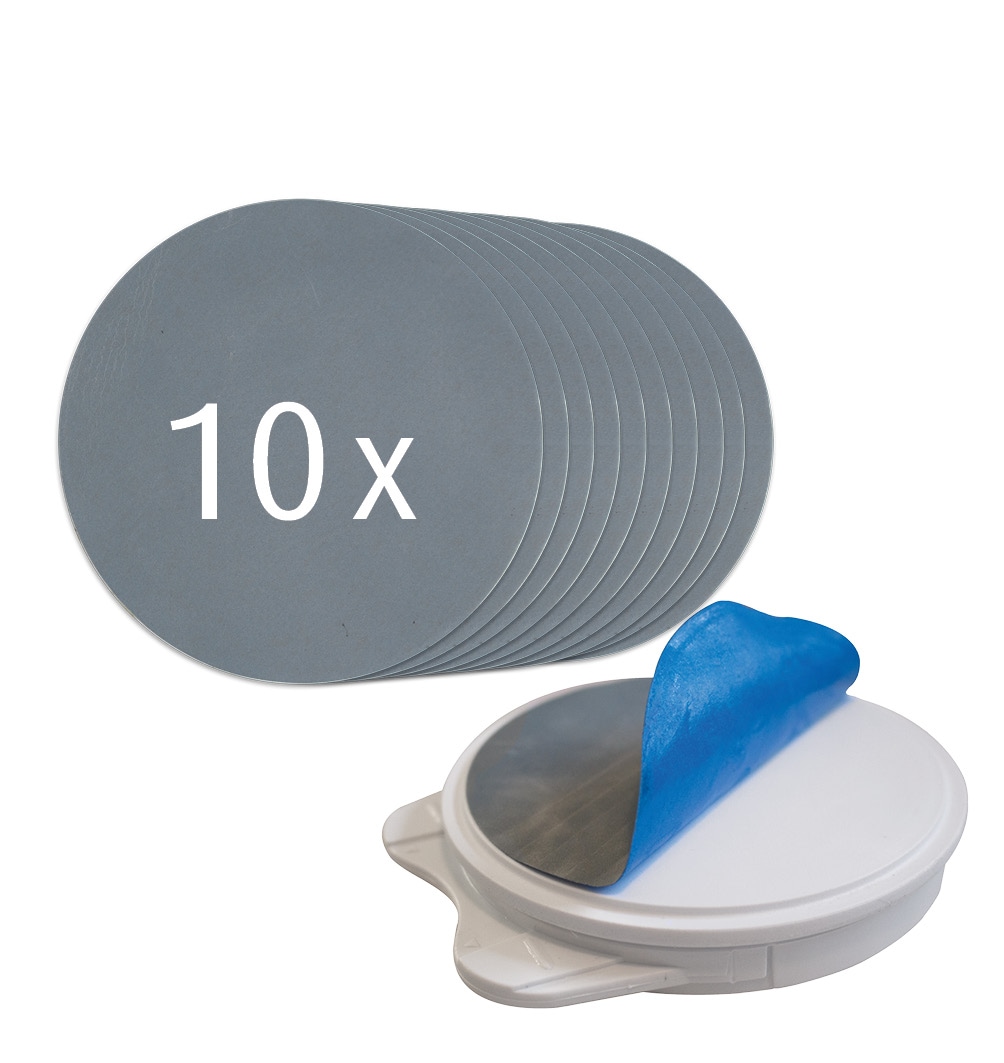 HYDAS Kinder Enthaarungspad "Ersatzscheiben für Easyfree Enthaarungspad, einfach austauschbar"grau, Rasierer, mit Silizium-Crystal Technologie für