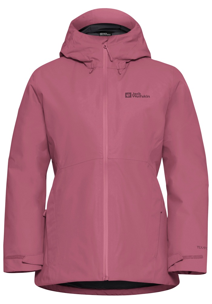 Jack Wolfskin Outdoorjacke »WISPER INS JKT W«, mit Kapuze
