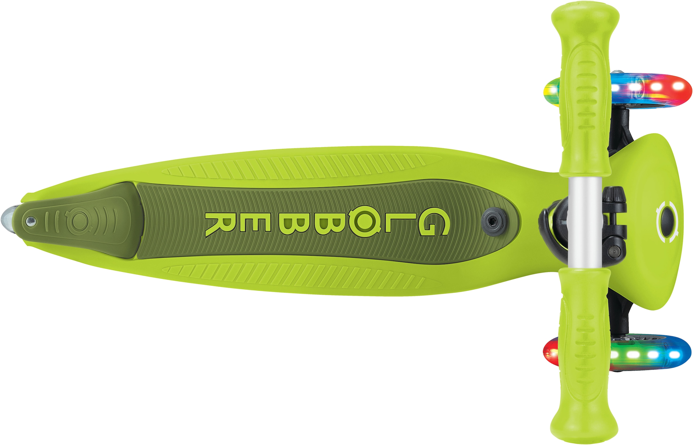 Globber Tretroller »GO-UP ACTIVE LIGHTS mit Leuchtrollen«
