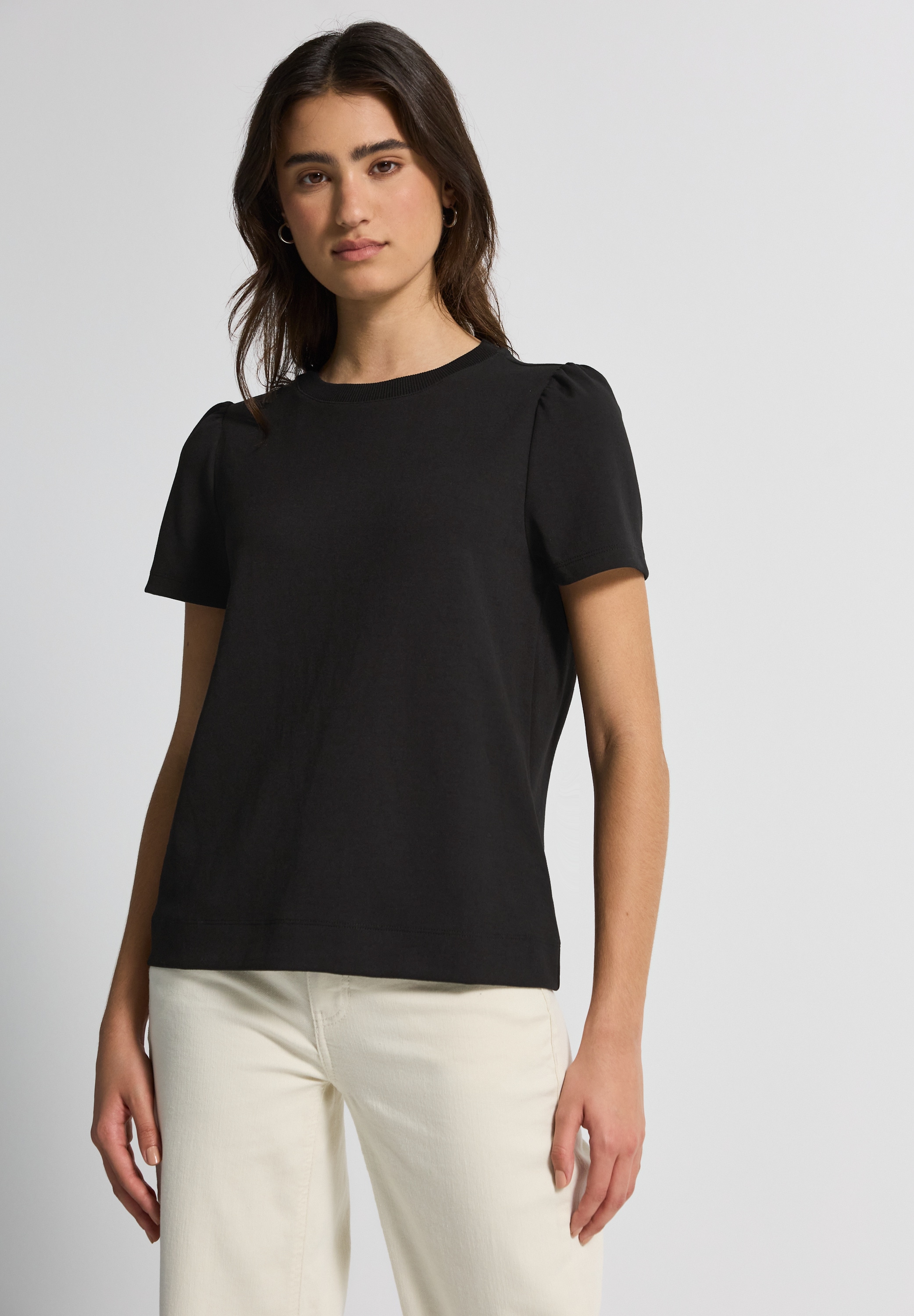STREET ONE STUDIO T-Shirt, mit Rundhalsausschnitt günstig online kaufen