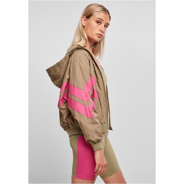 URBAN CLASSICS Outdoorjacke »Damen Ladies Crinkle Batwing Jacket«, (1 St.)  für kaufen | BAUR