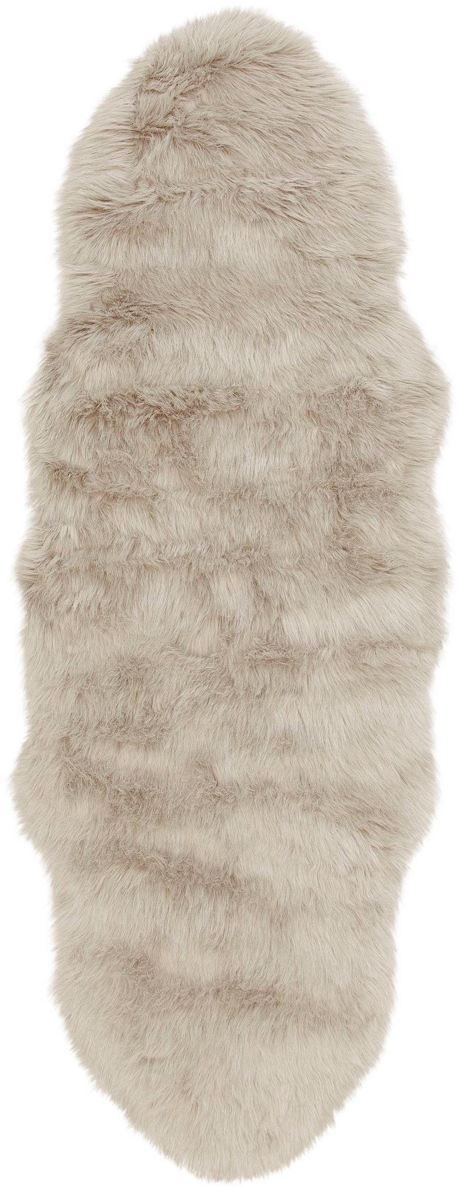 OTTO home Hochflor-Teppich "Valeria Fellteppich kuschelig" fellförmig 60 mm günstig online kaufen