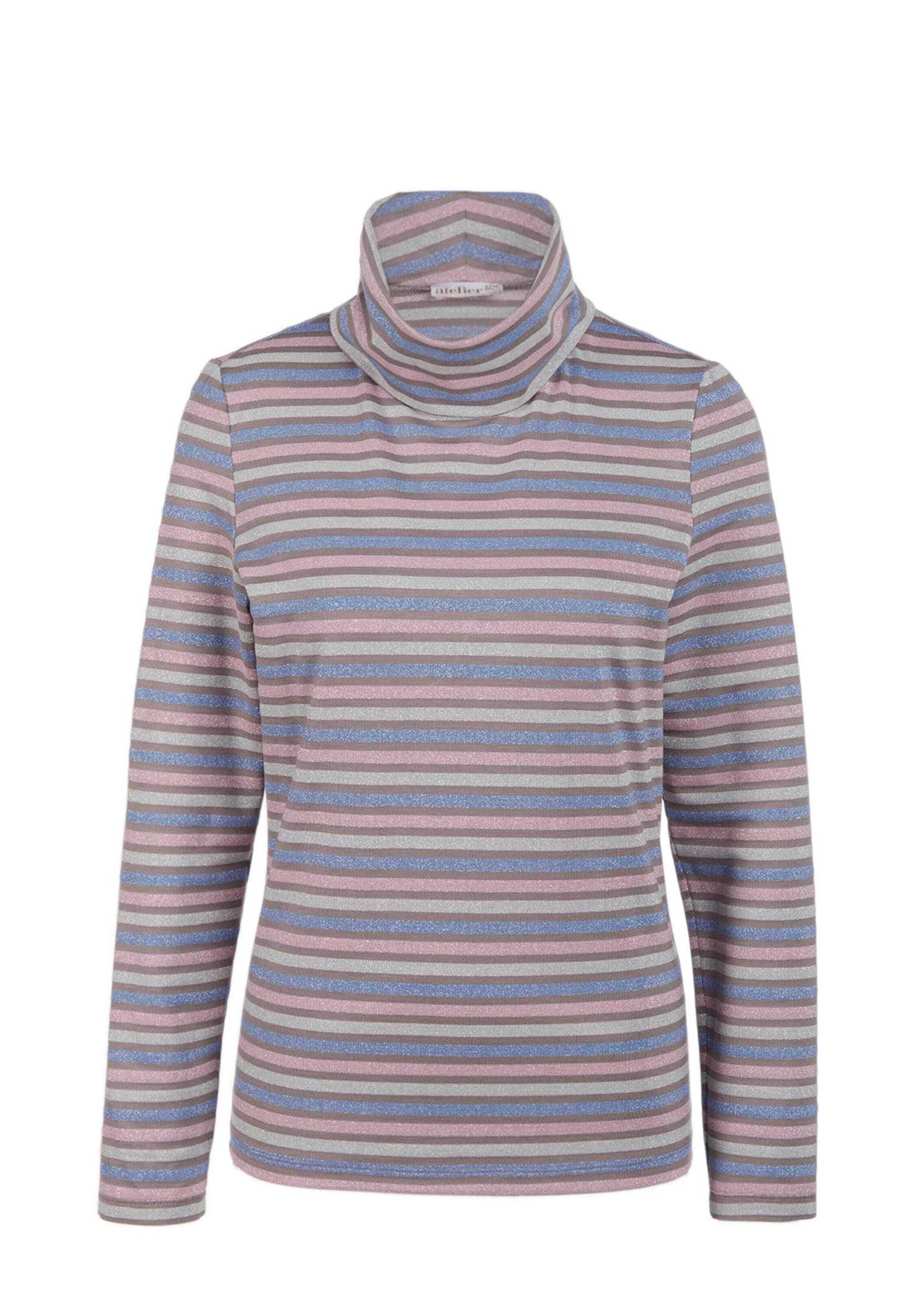 GOLDNER Rollkragenpullover "Hautsympathisches Ringelshirt mit Rollkragen" günstig online kaufen