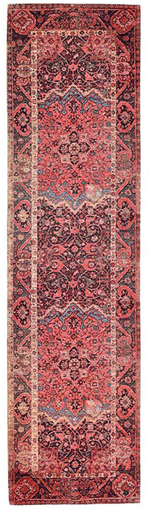 Thumbnail - TOM TAILOR HOME Teppich "Funky Orient Ghom" rechteckig 5 mm Höhe Kurzflor, Orient-Optik, Vintage Design, mit Bordüre, au...