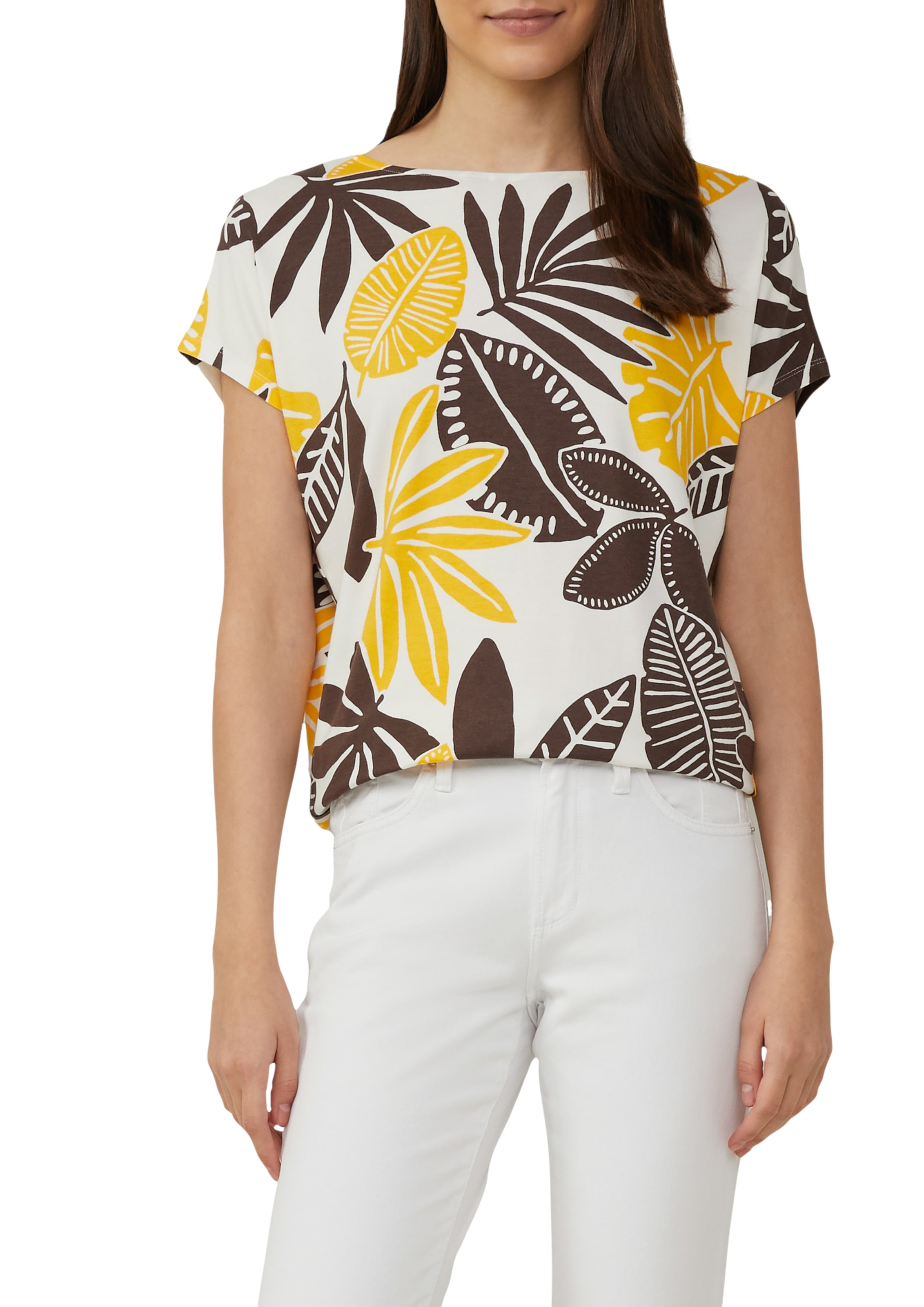 s.Oliver T-Shirt, mit All-Over Print günstig online kaufen