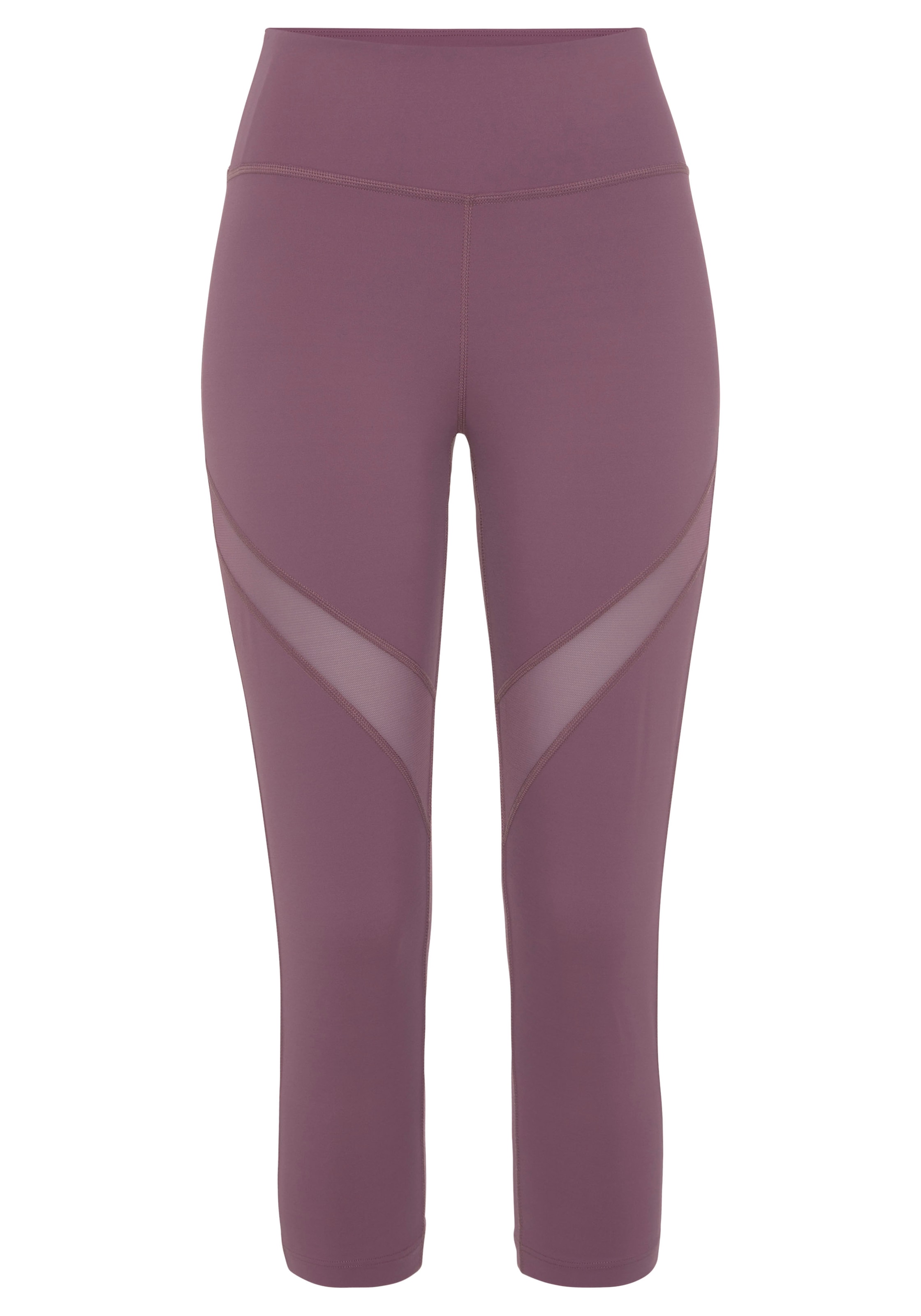 LASCANA ACTIVE Caprileggings, mit kleiner Raffung, Loungewear günstig online kaufen