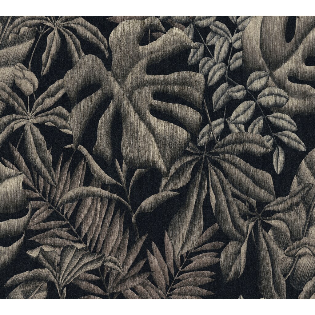 A.S. Création Vliestapete »Greenery mit Palmenprint in Dschungel Optik«, floral
