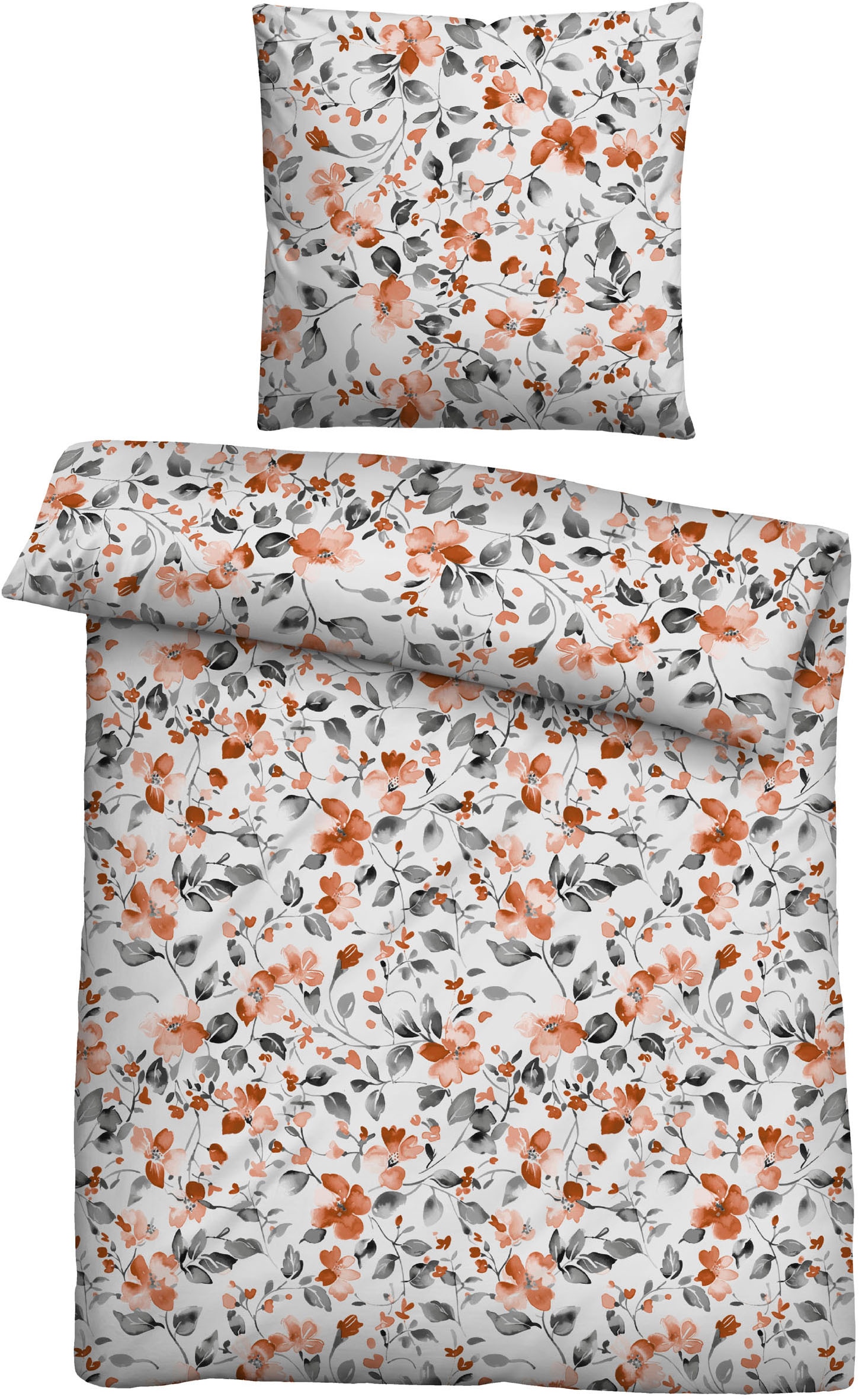 Castell - Markenbettwäsche Bettwäsche "0561124" 2 Stk. feiner Glanz + weich günstig online kaufen