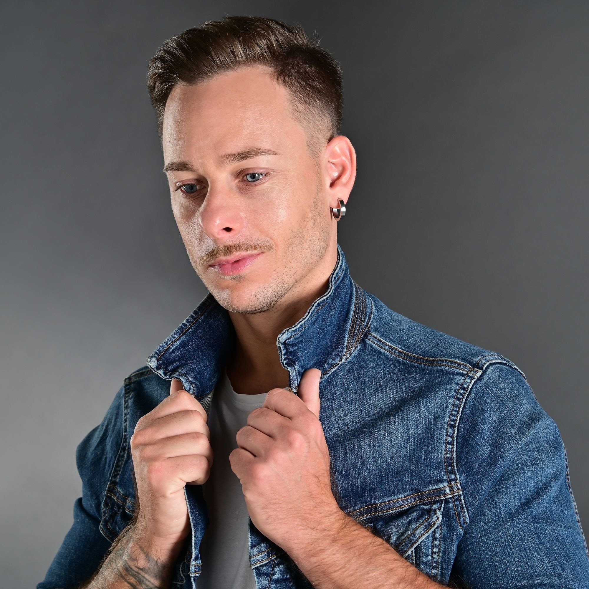 Adelia´s Klappcreolen "Damen Ohrringe – Klappcreole aus Edelstahl" Schöne G günstig online kaufen