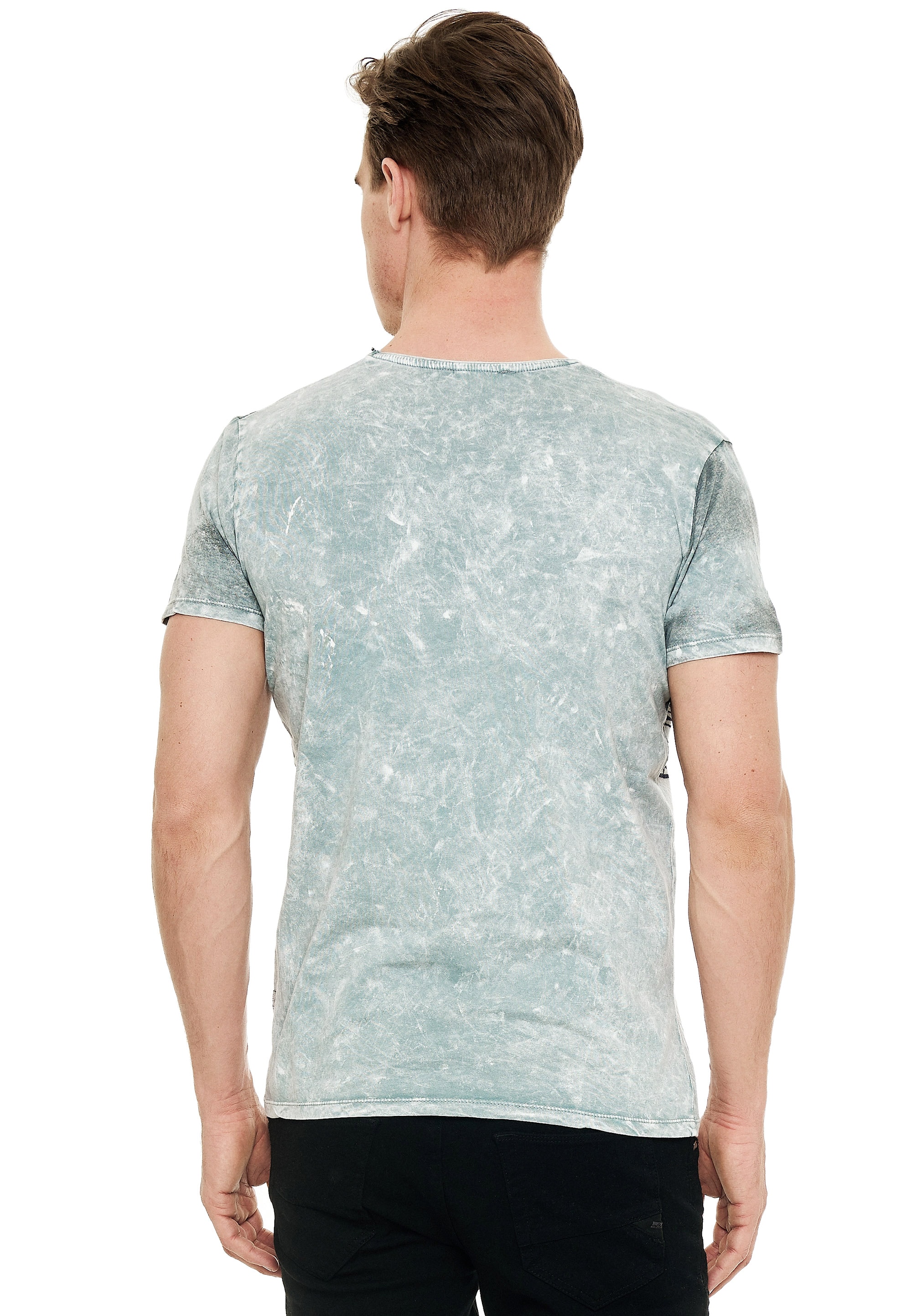 Rusty Neal T-Shirt, mit eindrucksvollem Print