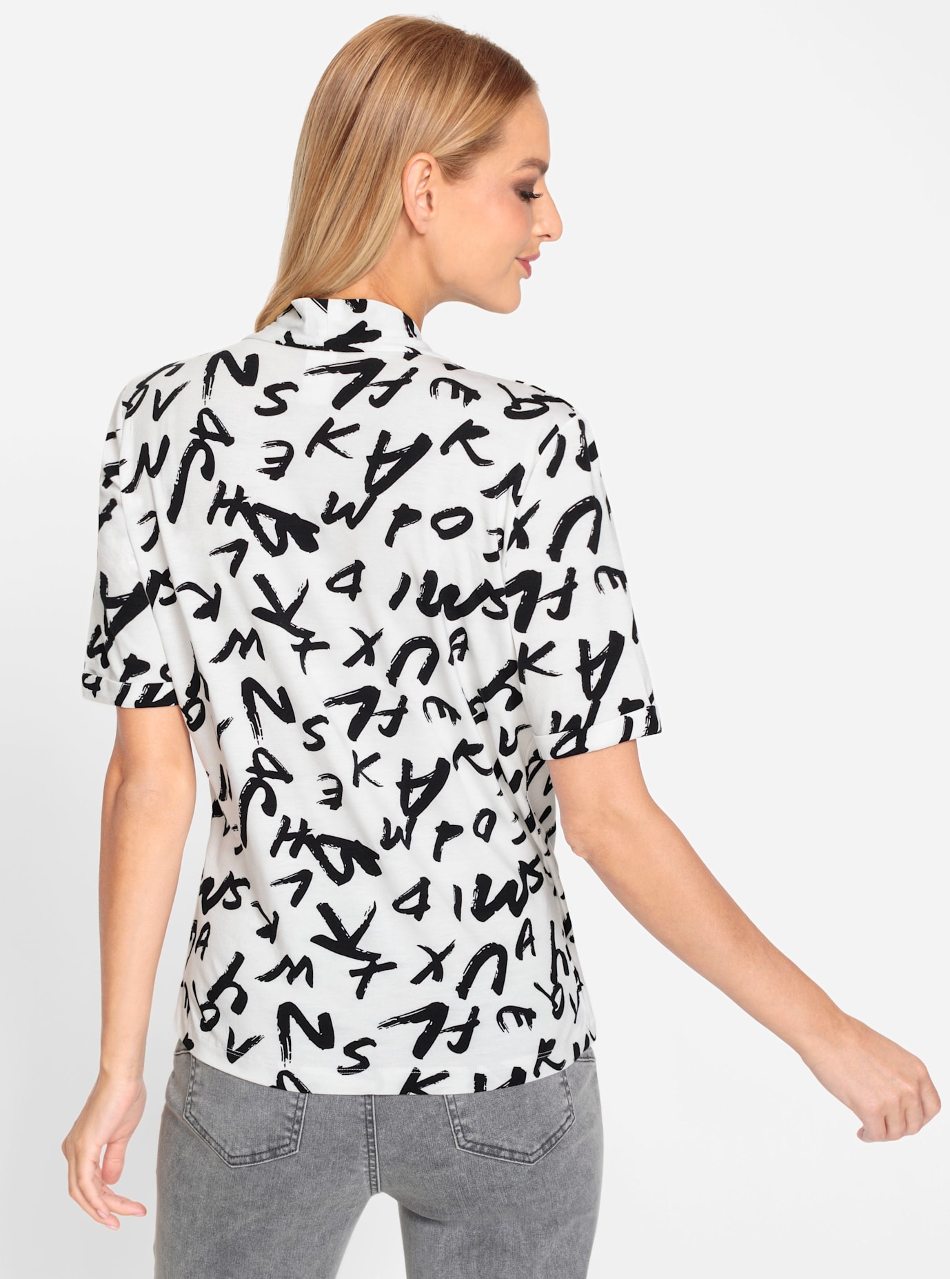 Thumbnail - heine Wickelshirt "Druck-Shirt" 1 Stk. tlg.