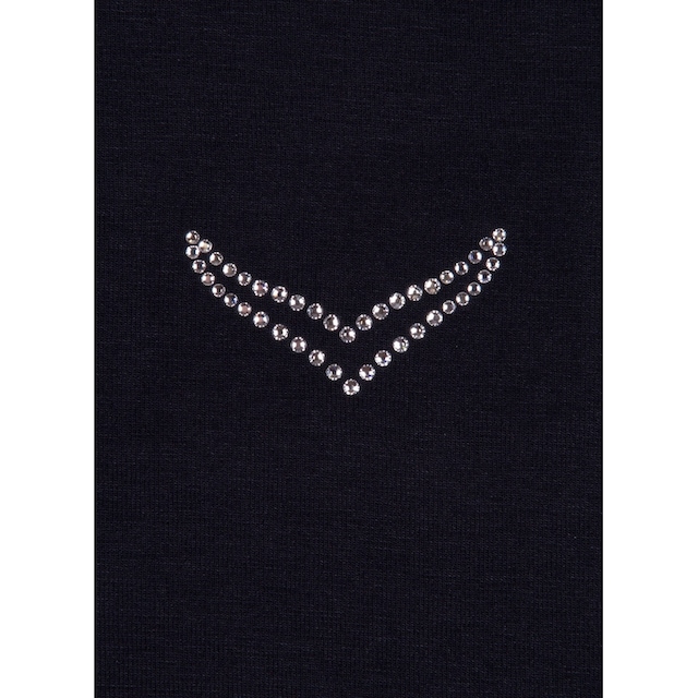 Trigema T-Shirt »TRIGEMA Modisches Crop-Top mit kurzen Ärmeln« bestellen |  BAUR