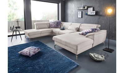 sit&more Wohnlandschaft, 15 cm Fußhöhe, inklusive Sitztiefenverstellung, wahlweise... kaufen sit&more Wohnlandschaft, 15 cm Fußhöhe, inklusive Sitztiefenverstellung, wahlweise... kaufen