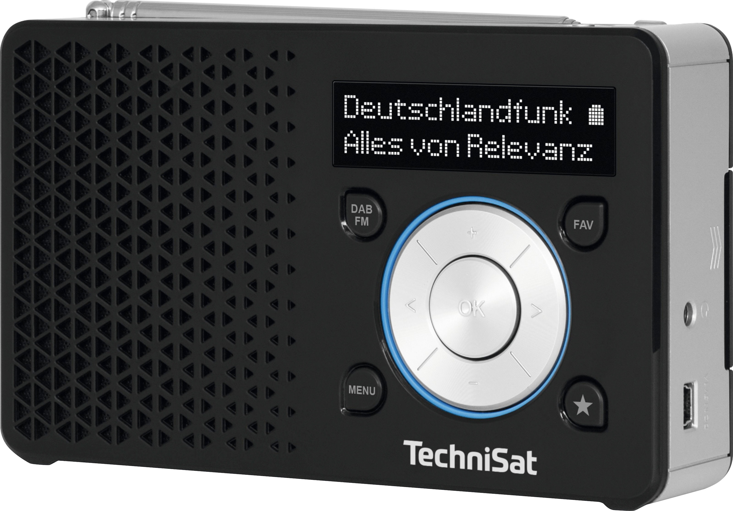 TechniSat UKW-Radio »DIGITRADIO 1«, (UKW mit RDS 1 W)