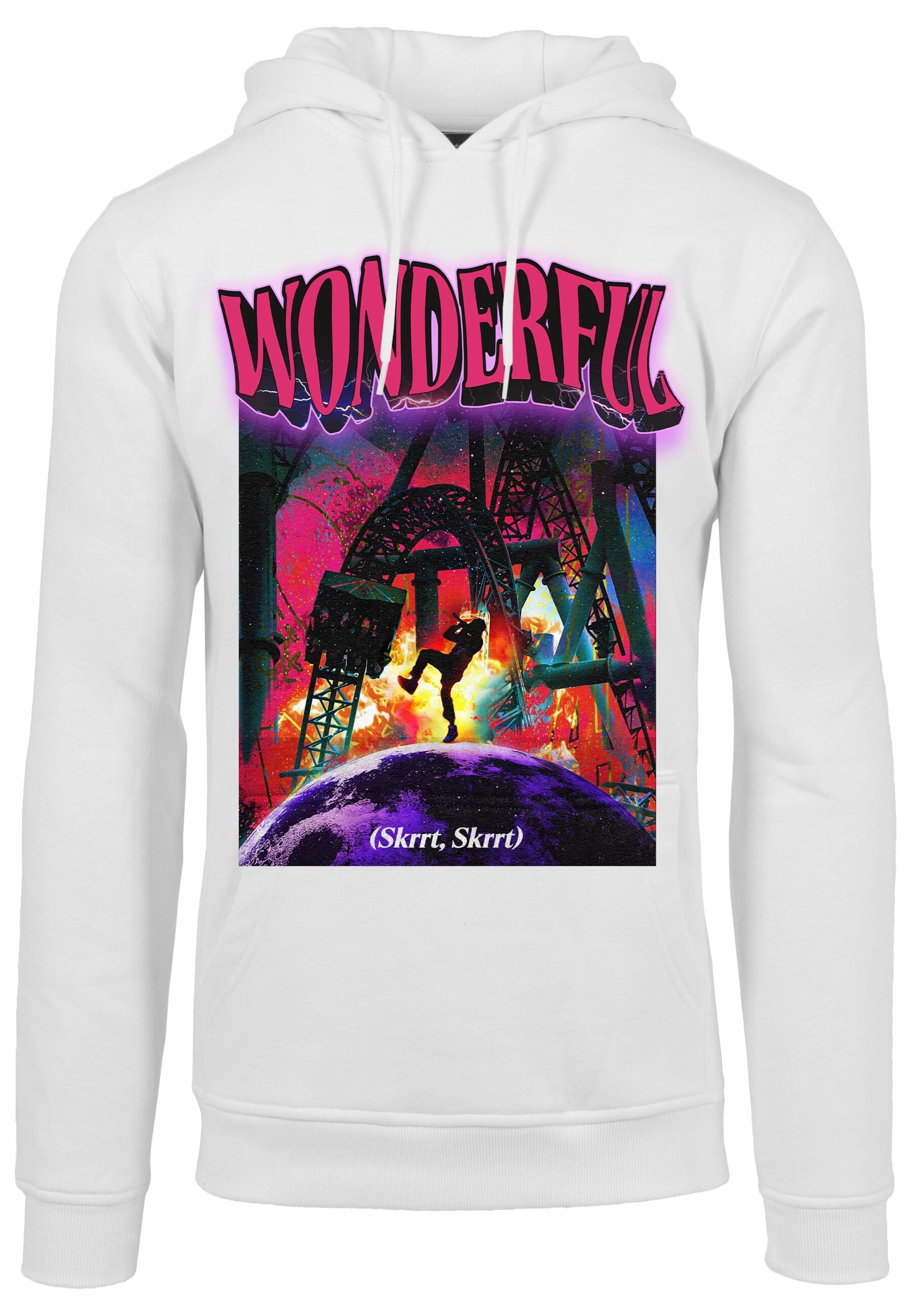 MisterTee Kapuzensweatshirt "MisterTee Herren Wonderful Hoody" 1 Stk. tlg. günstig online kaufen