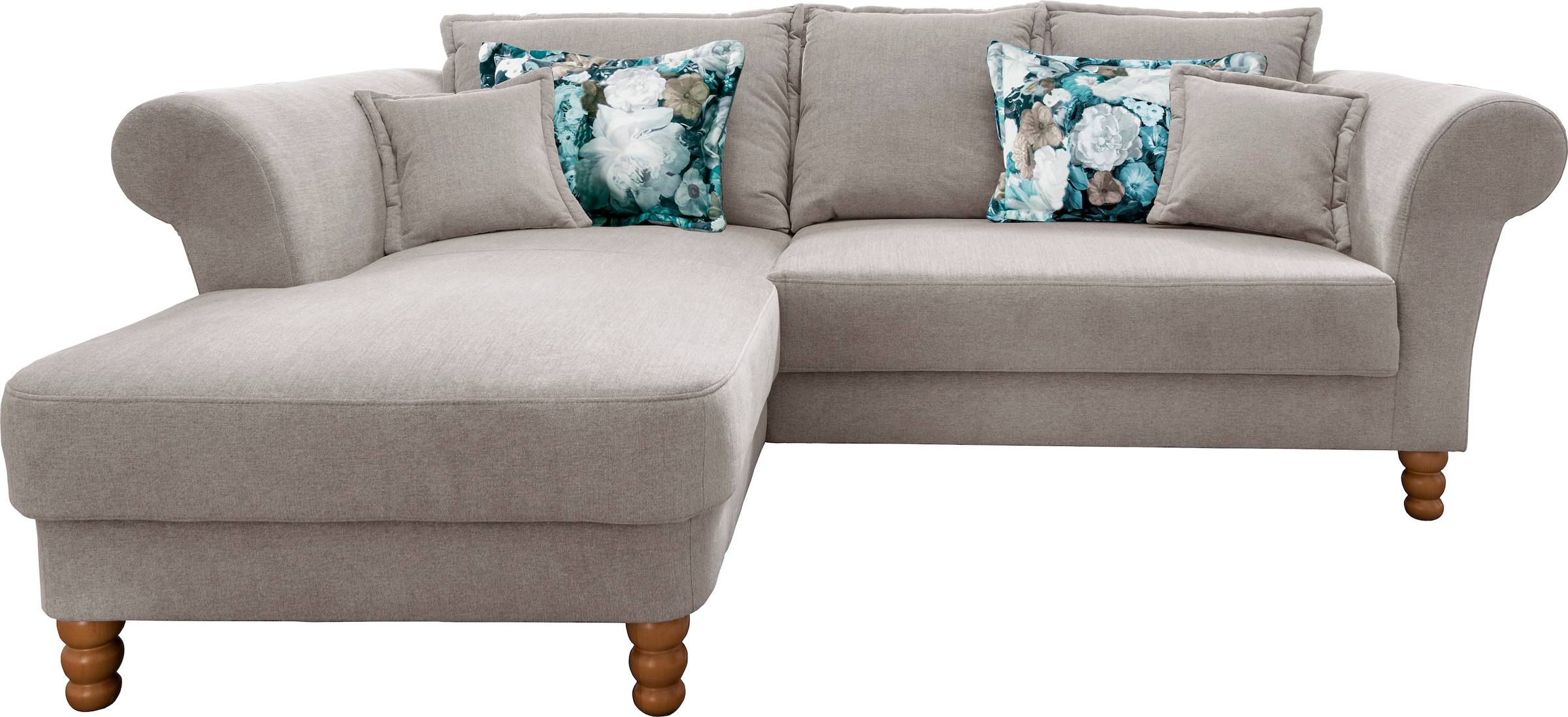 Home affaire Ecksofa "Tassilo Mega Polsterecke mit Kaltschaum im Sitz, bequ günstig online kaufen