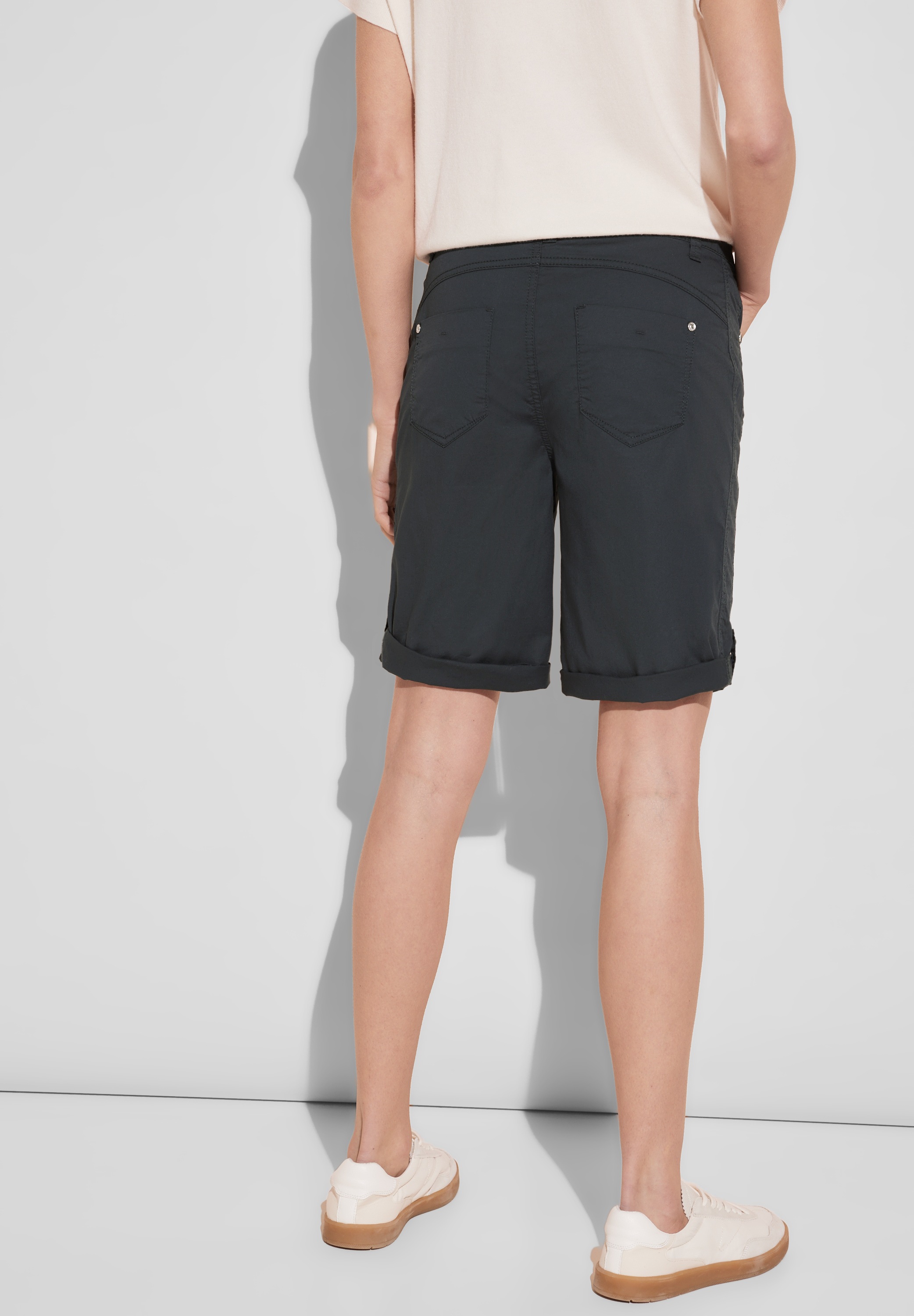 STREET ONE Shorts, mit Turn-Up Funktion