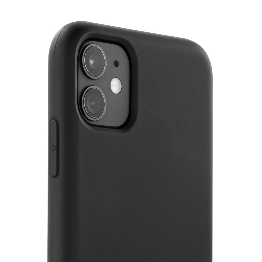 Hama Handyhülle »Handyhülle "Fantastic Feel" für Apple iPhone 11, Schwarz«, iPhone 11, Kratzschutz und bezogene Seitentasten