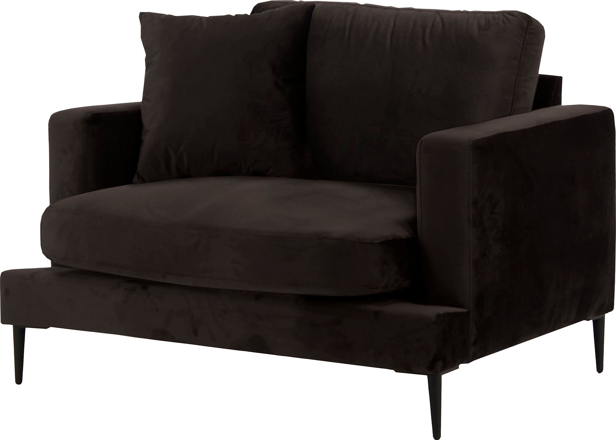 Leonique Sessel "Cozy Loungesessel, Designersessel, Maße B/T/H: 91/97/80 cm günstig online kaufen