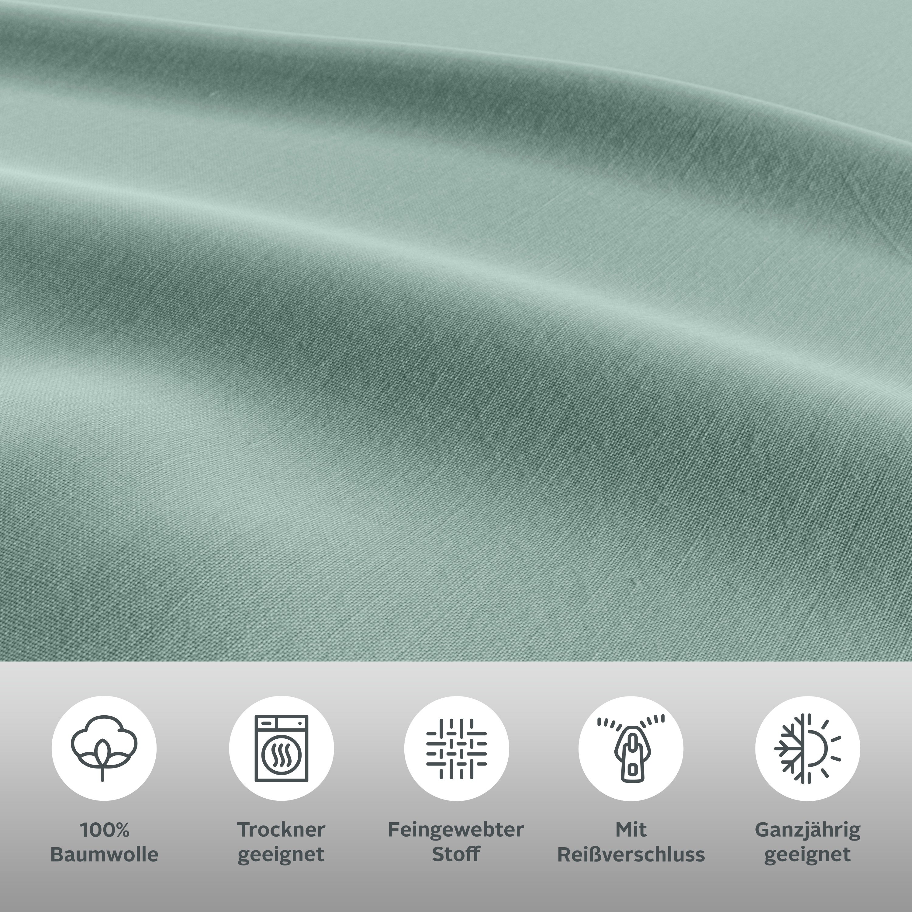 Thumbnail - Home affaire Bettwäsche "Luisa" 2 tlg. NEUHEIT: 100% Baumwolle, ab Gr. 135x200 cm, in zwei Qualitäten