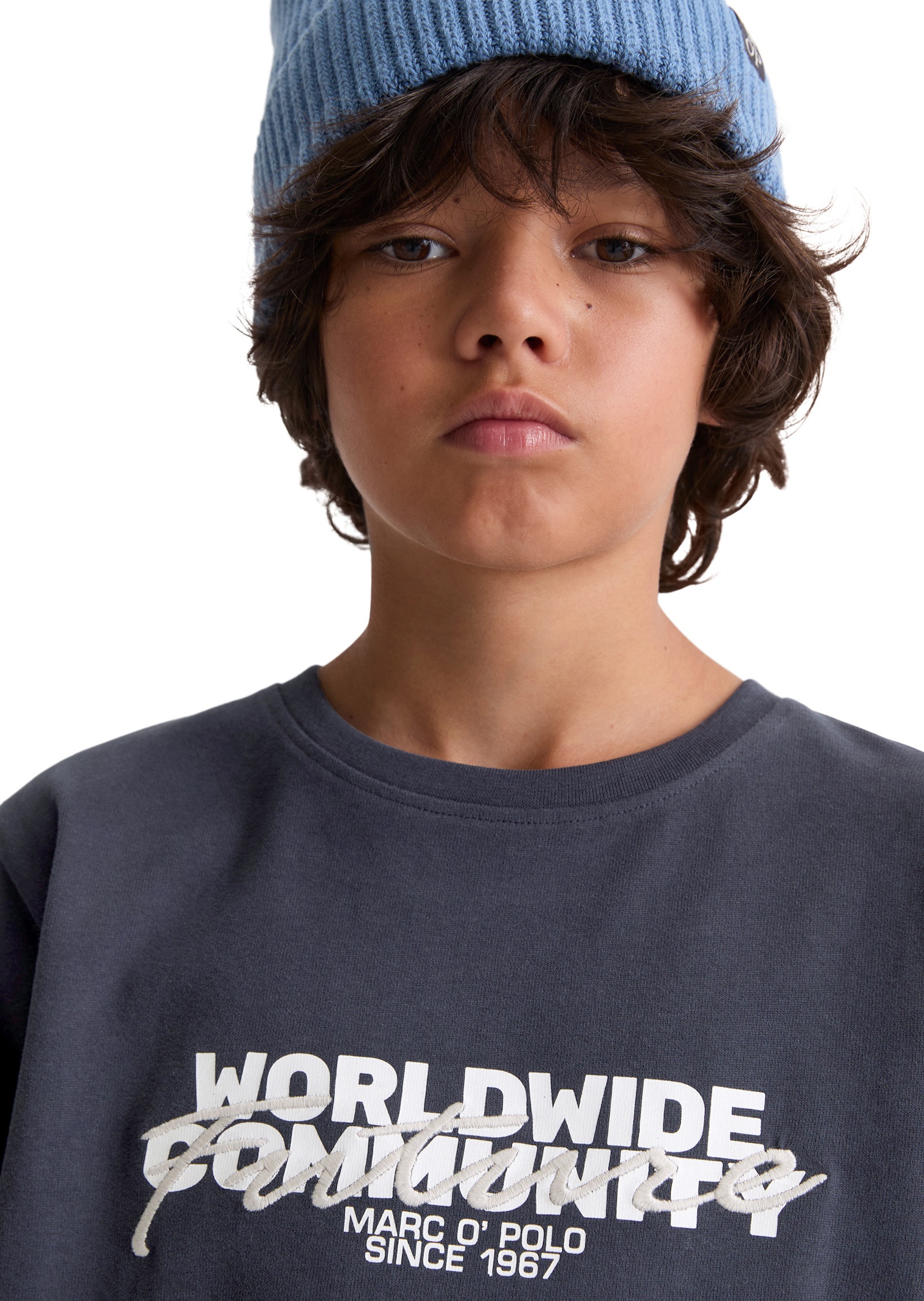 Marc O'Polo Langarmshirt »aus reiner Bio-Baumwolle«