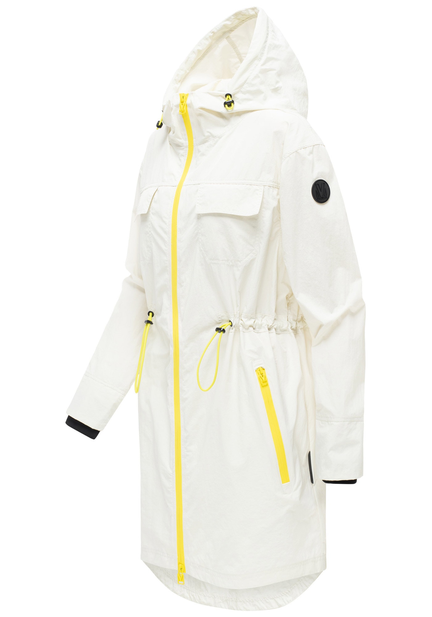 Marikoo Outdoorjacke »Trüffelbonbon« Funktionale Outdoorjacke mit Kapuze und Kordelzug