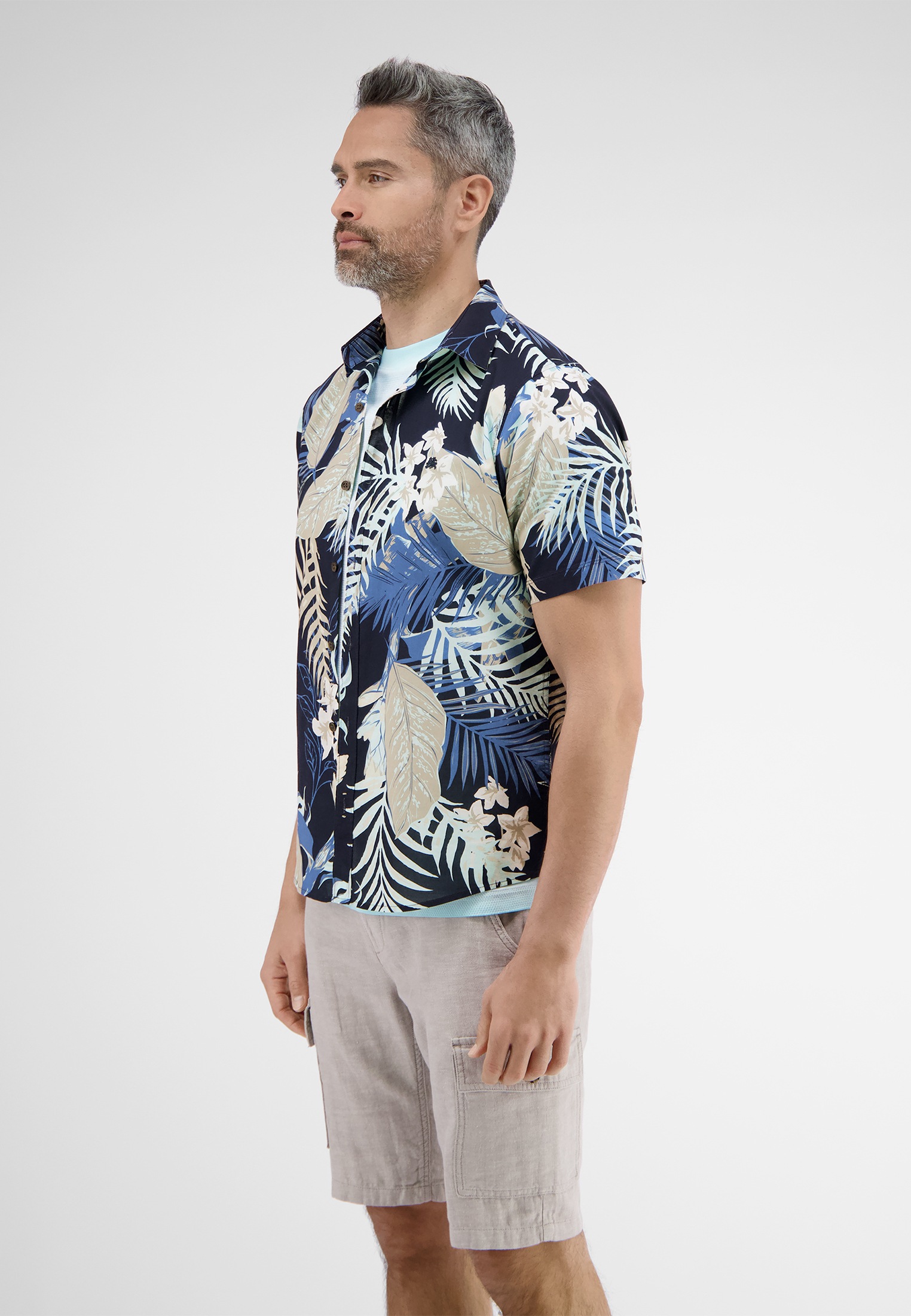 Thumbnail - LERROS Kurzarmhemd "Halbarmhemd *Hawaii*"